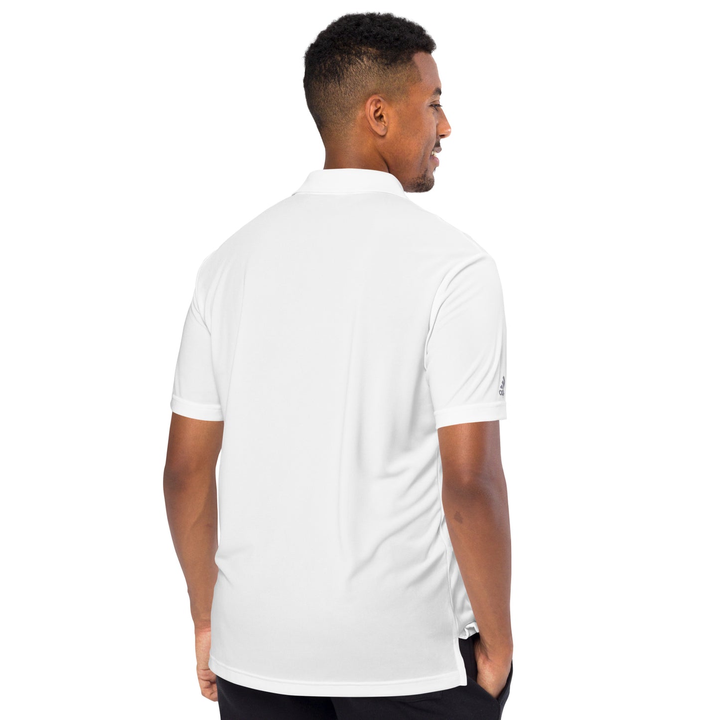 Superadonai SA logo adidas performance polo shirt