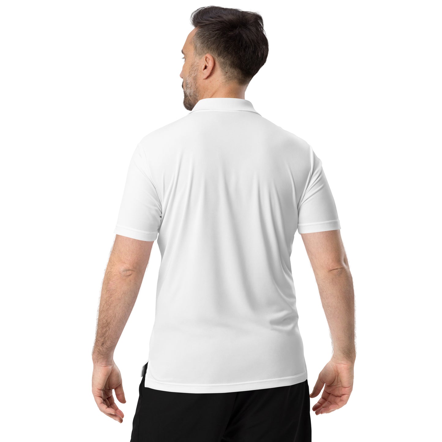 Superadonai SA logo adidas performance polo shirt