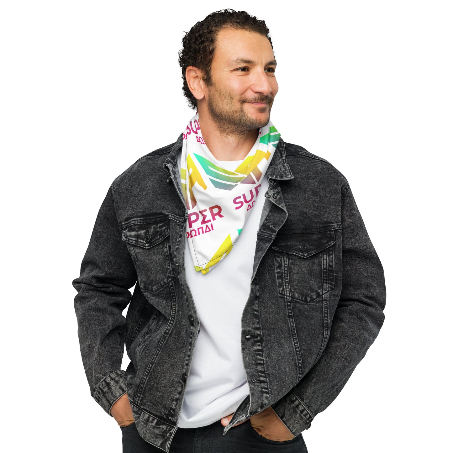 Superadonai SA Logo All-over print bandana