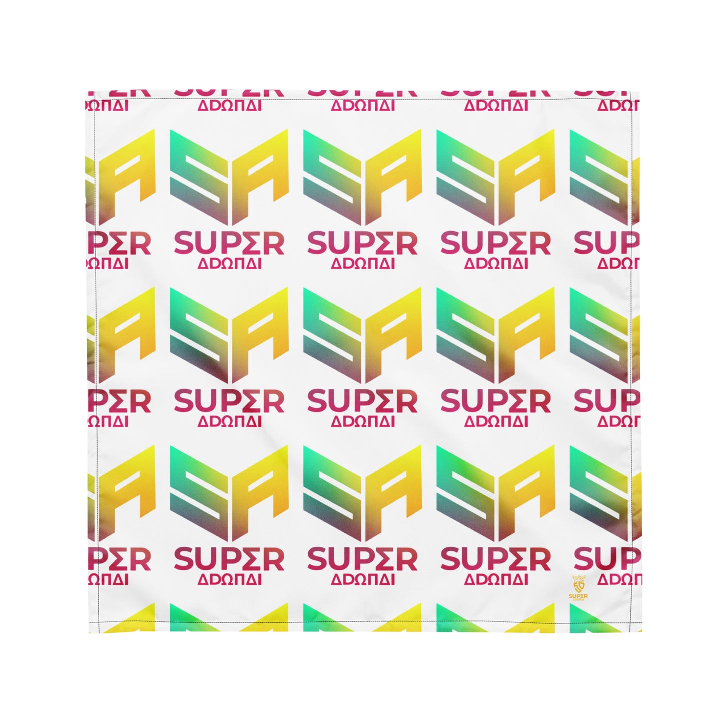 Superadonai SA Logo All-over print bandana