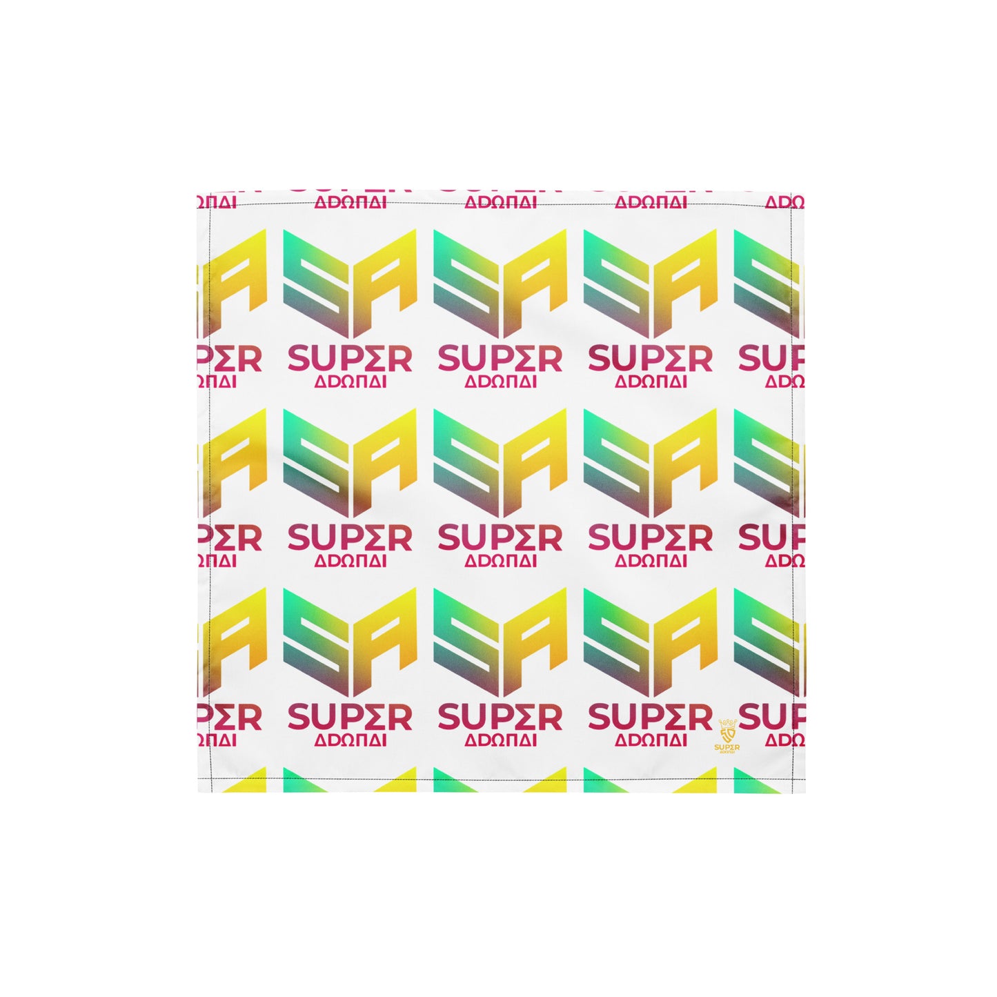 Superadonai SA Logo All-over print bandana