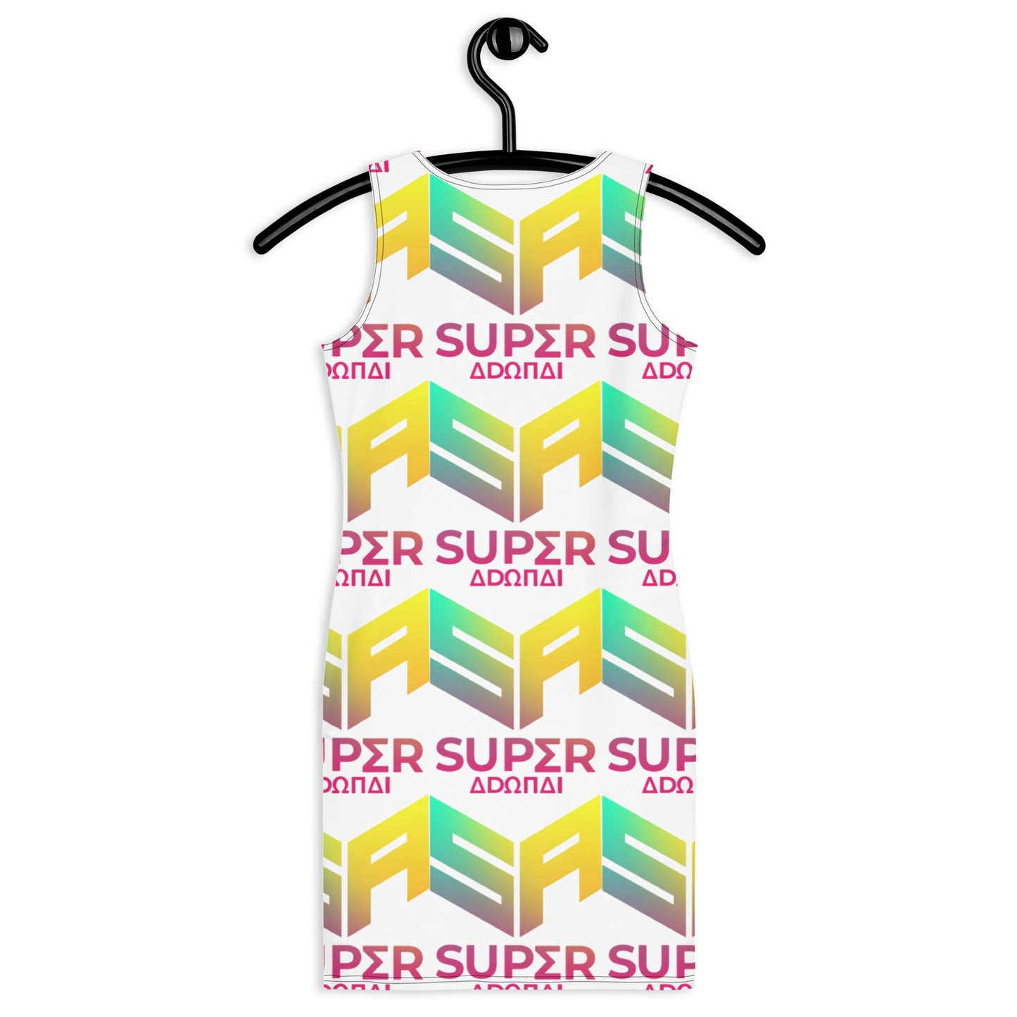 Superadonai SA Logo Bodycon dress