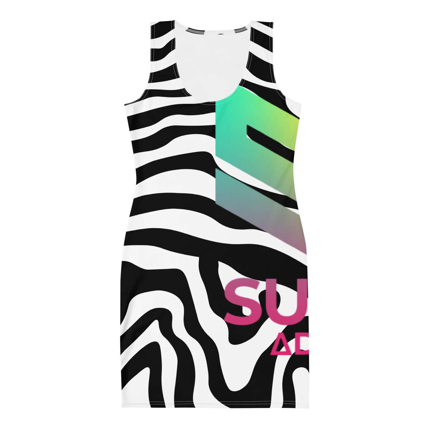 Superadonai SA Logo Bodycon dress