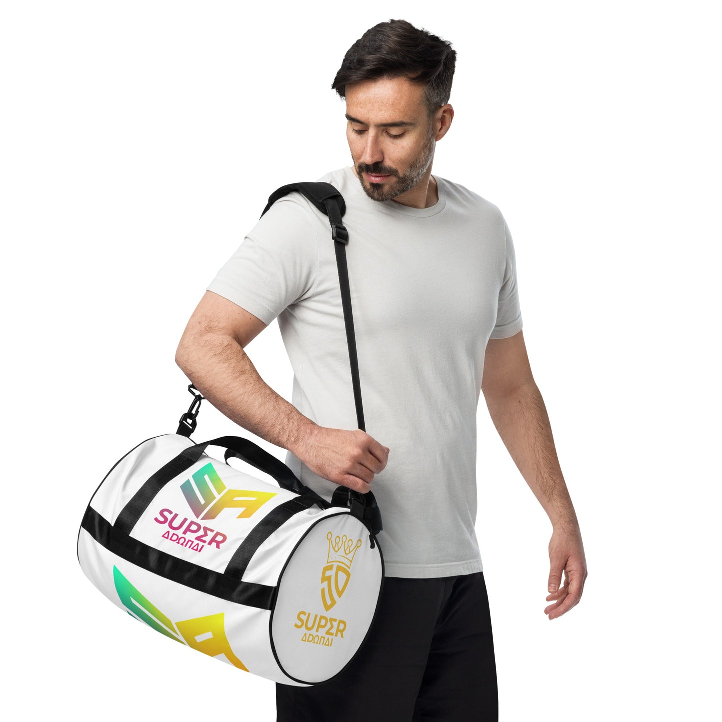 Superadonai SA Logo gym bag