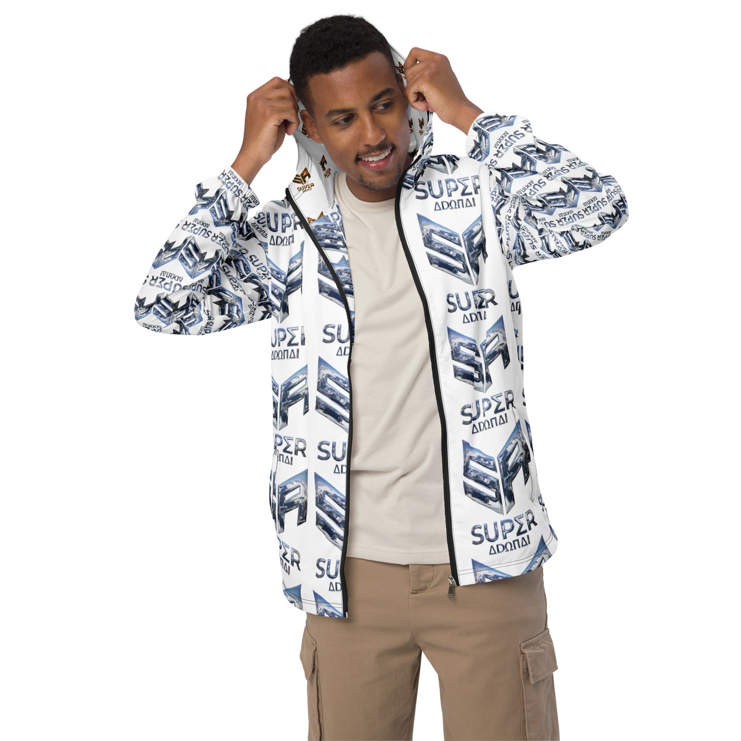 Superadonai SA logo Men’s windbreaker