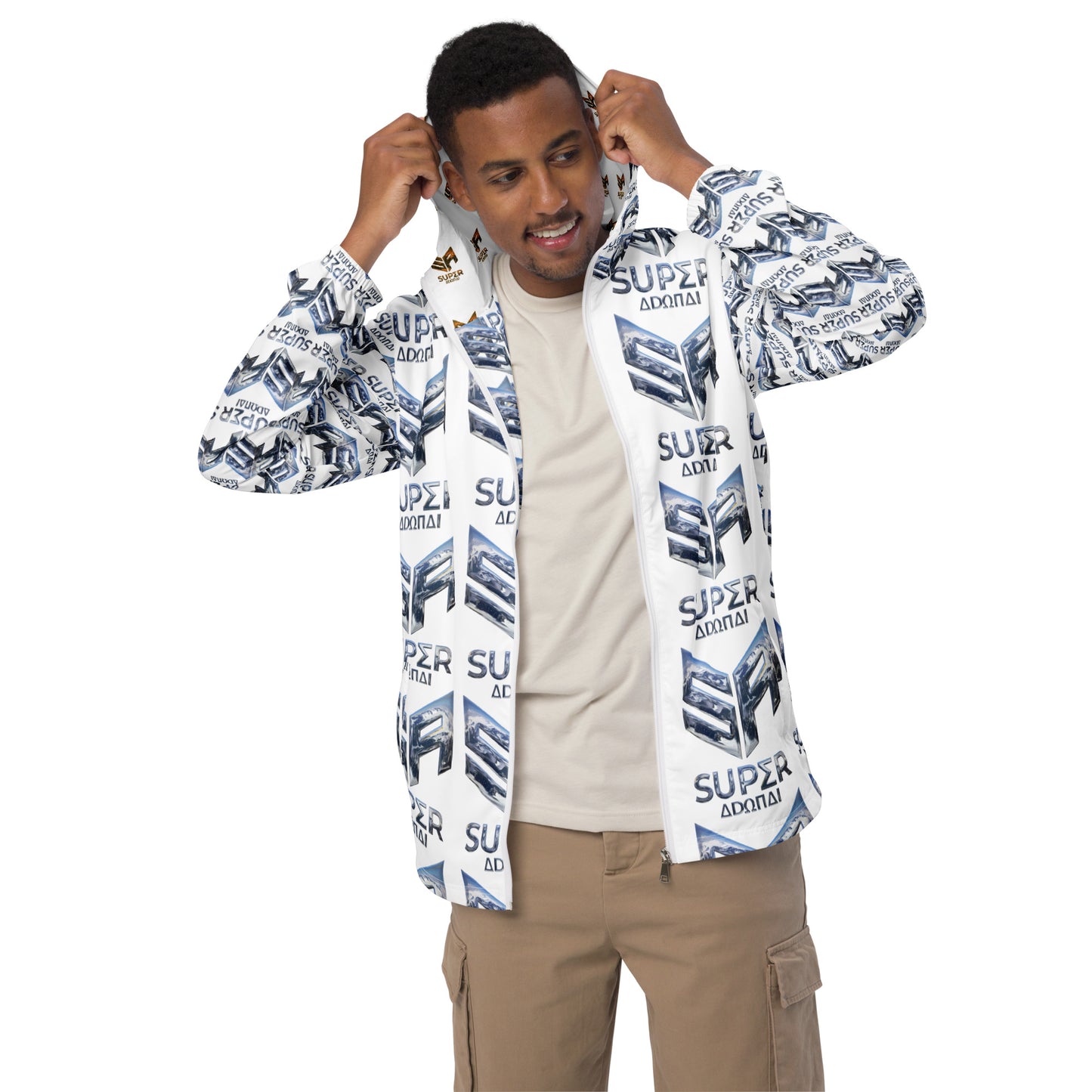 Superadonai SA logo Men’s windbreaker