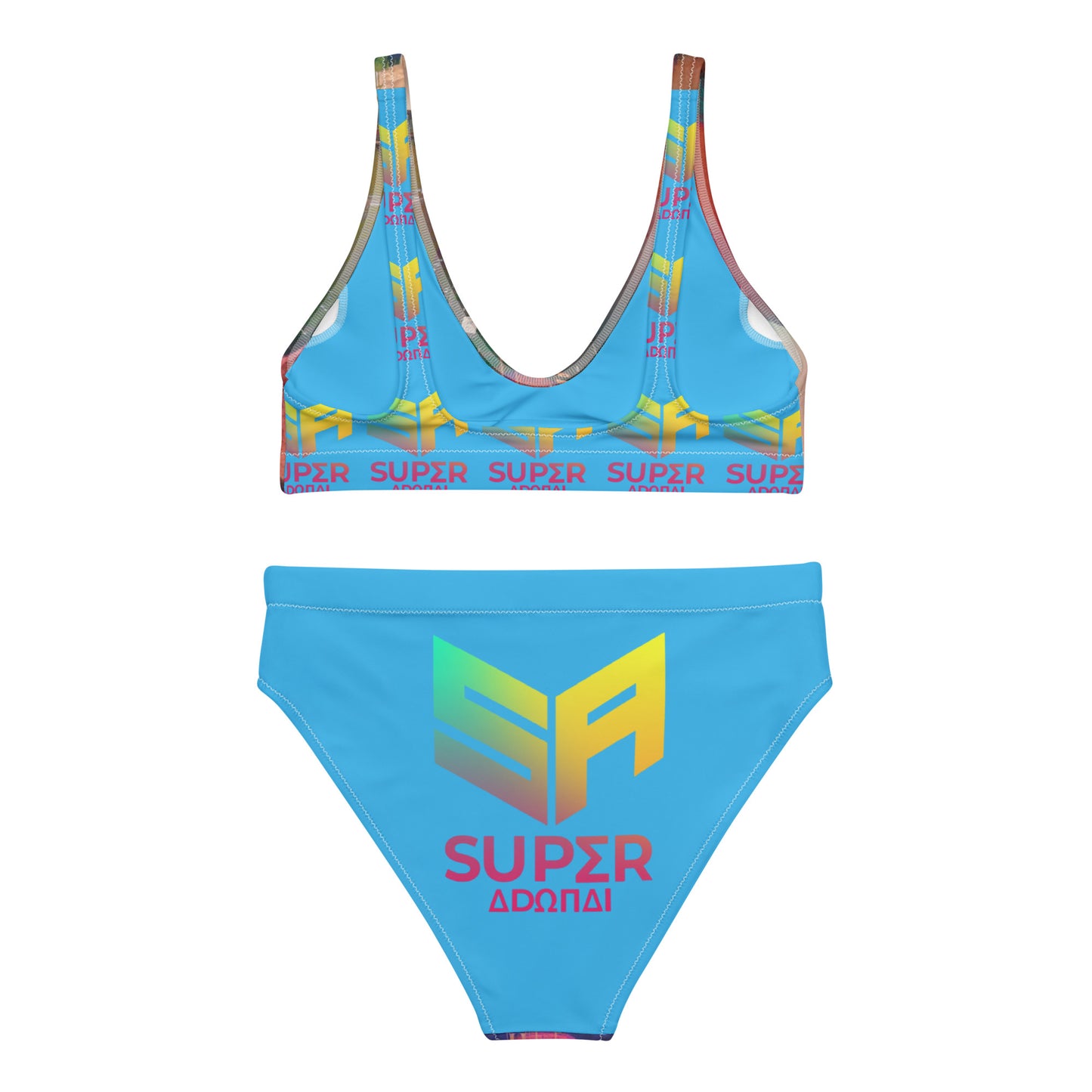 Superadonai Chali New York high-waisted bikini