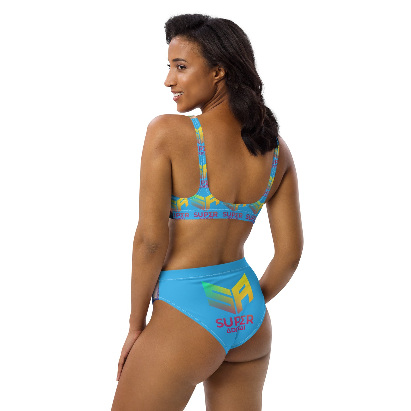 Superadonai Chali New York high-waisted bikini