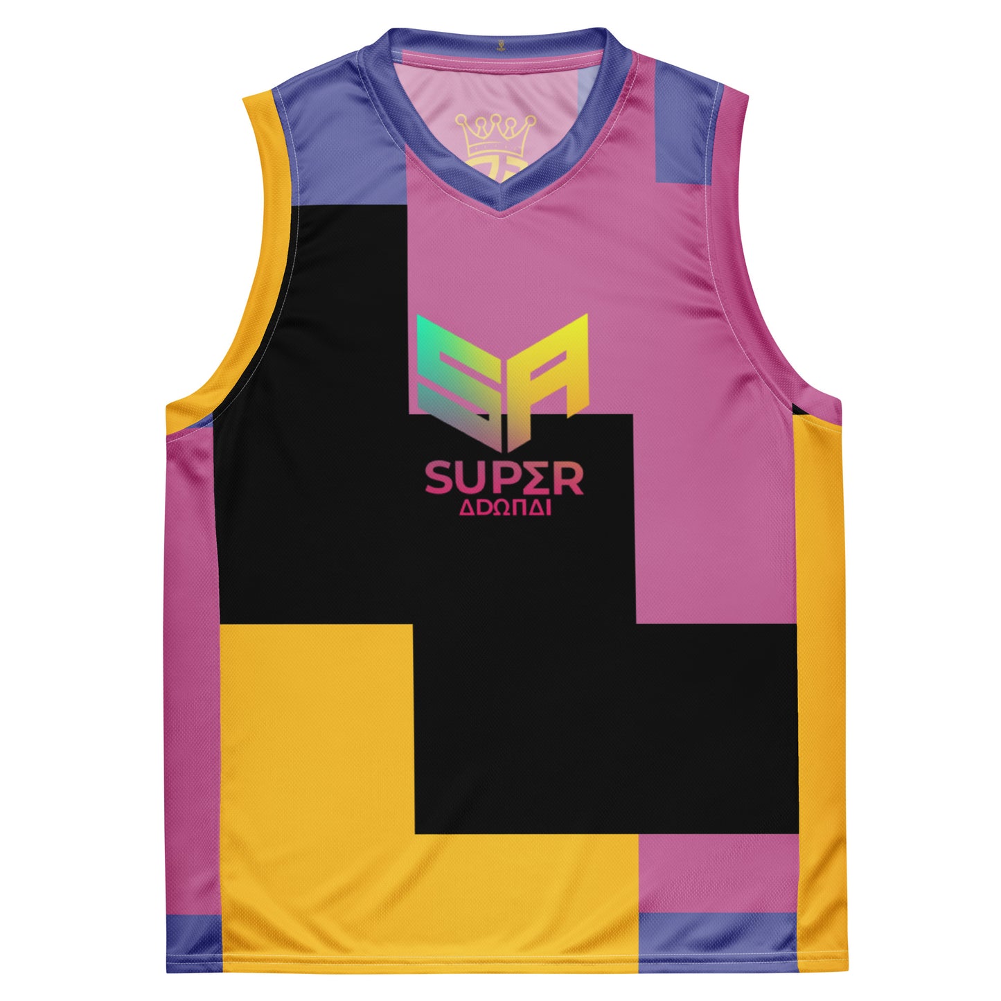 Superadonai SA Logo unisex basketball jersey