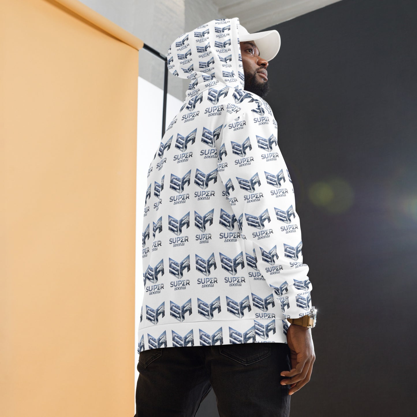 Superadonai SA logo Unisex Hoodie