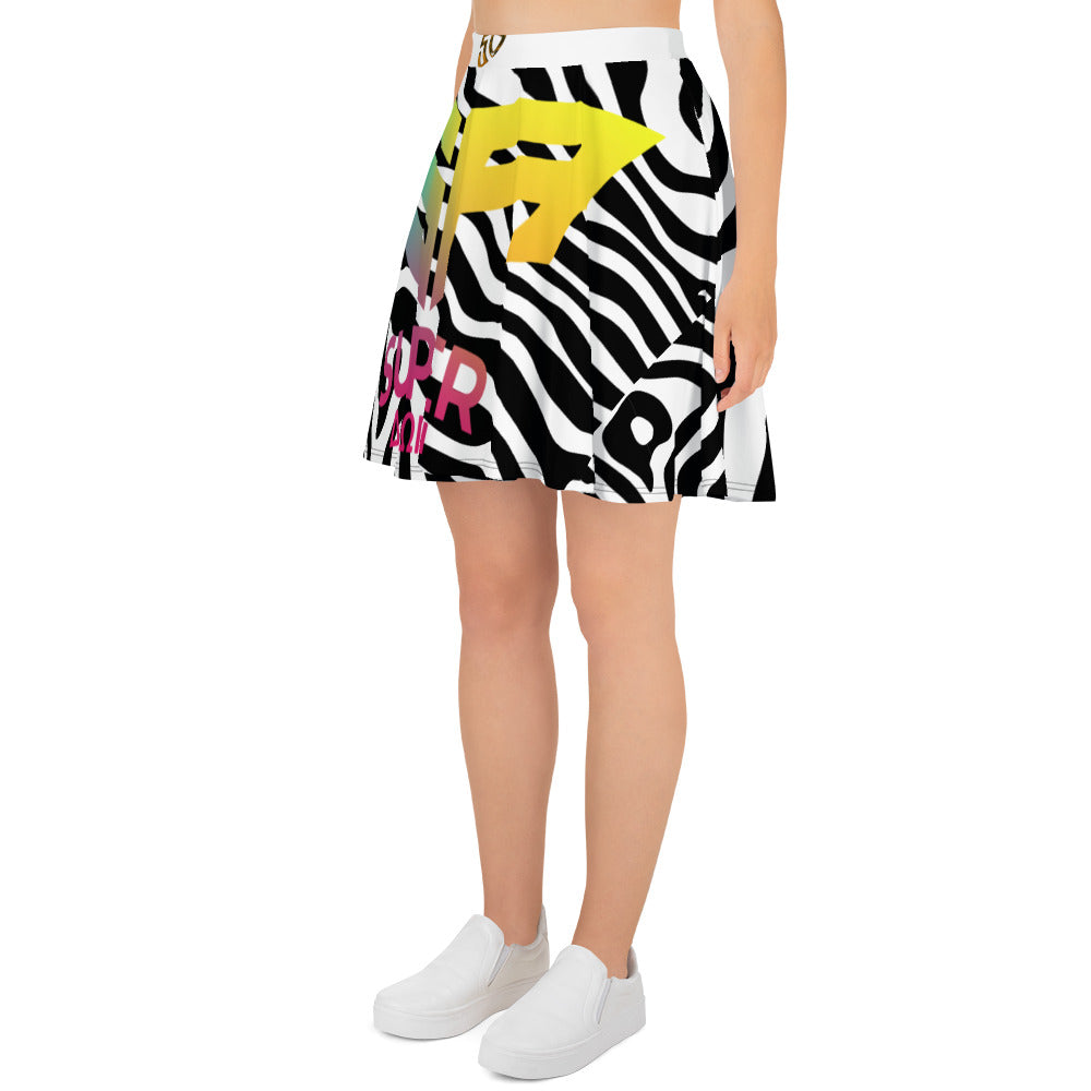 Superadonai SA Logo Skater Skirt