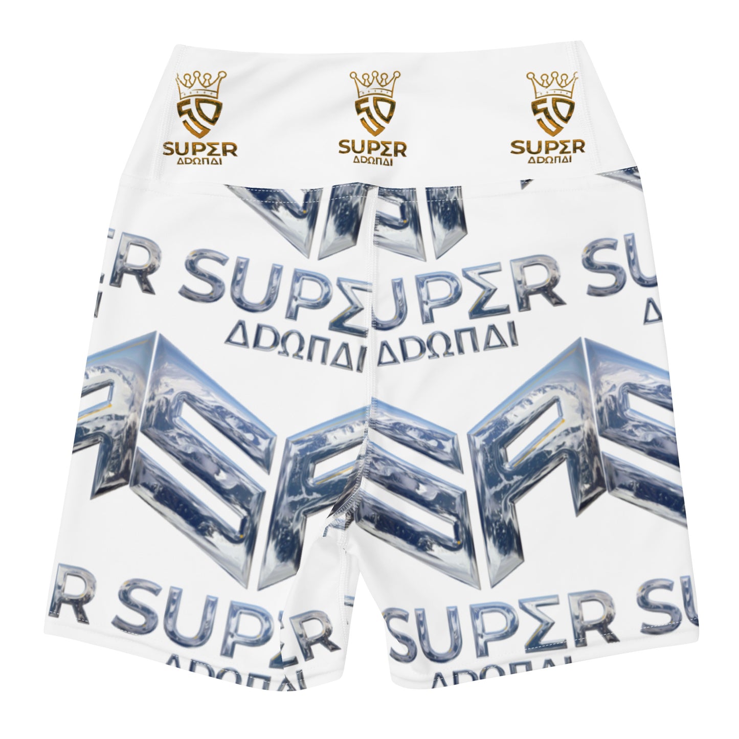Superadonai SA Logo Yoga Shorts