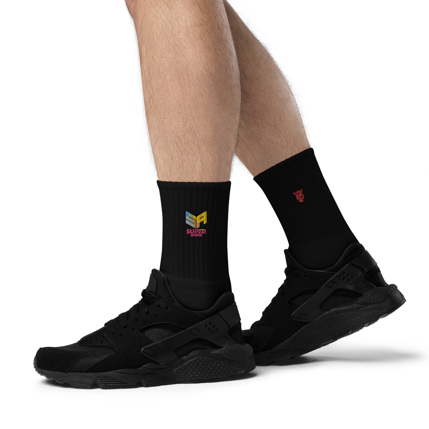 Superadonai SA Embroidered socks