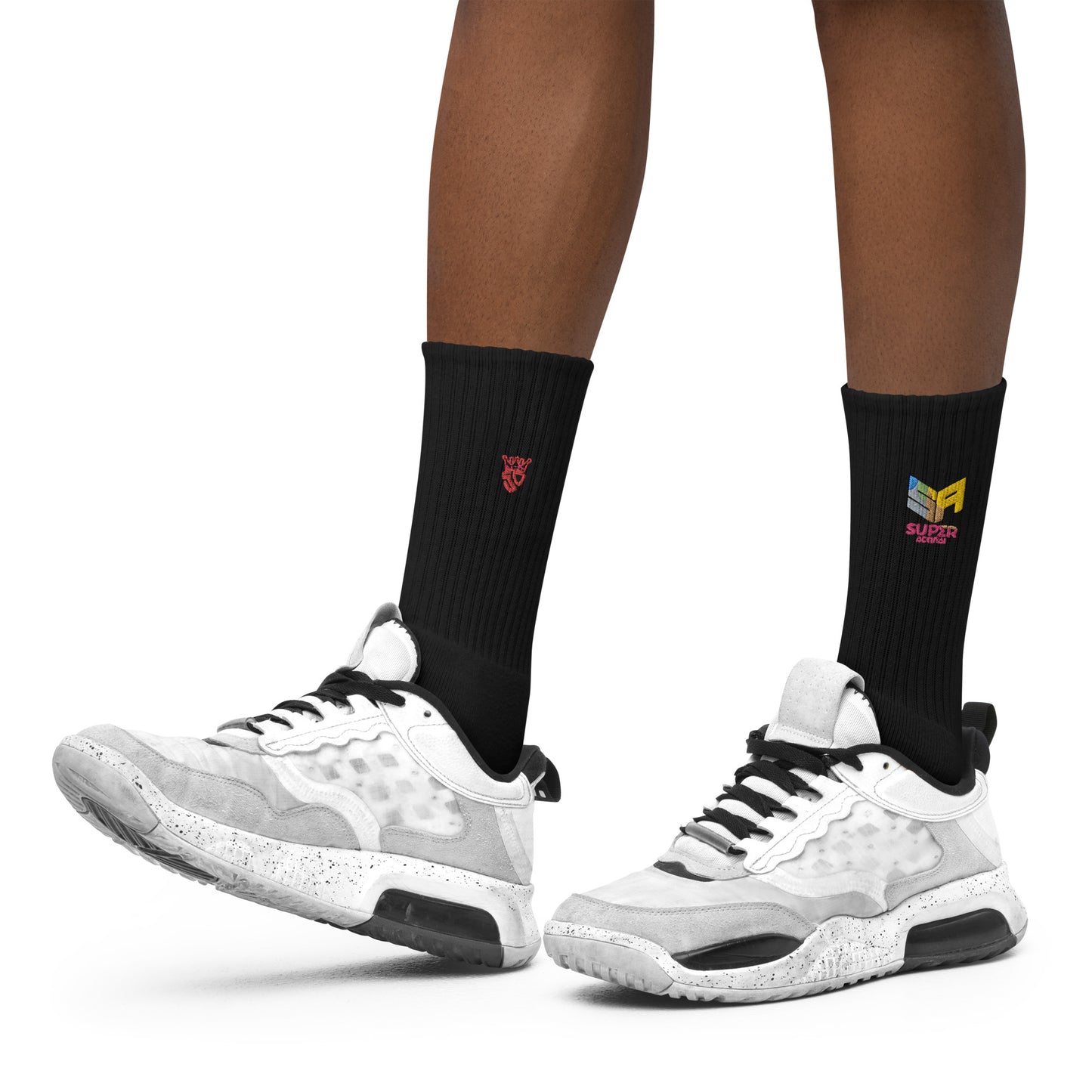 Superadonai SA Embroidered socks