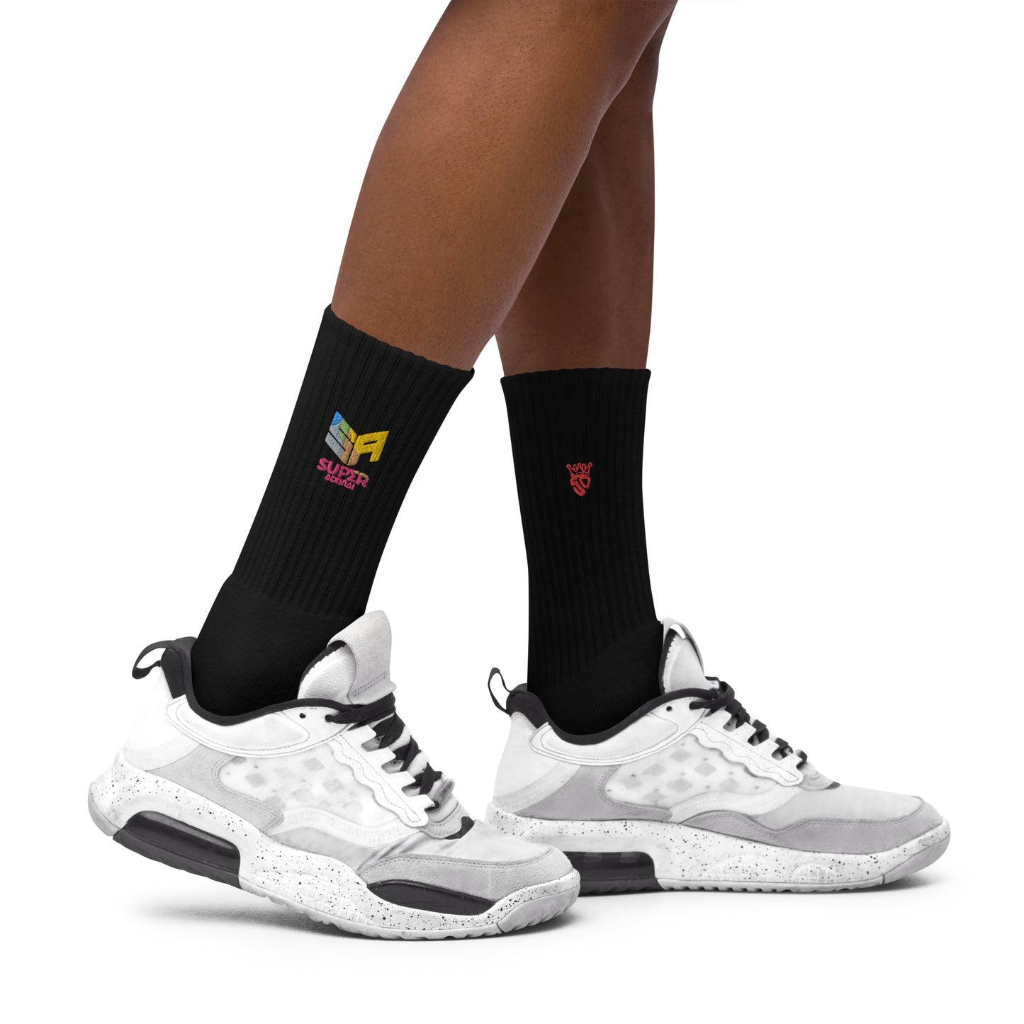 Superadonai SA Embroidered socks