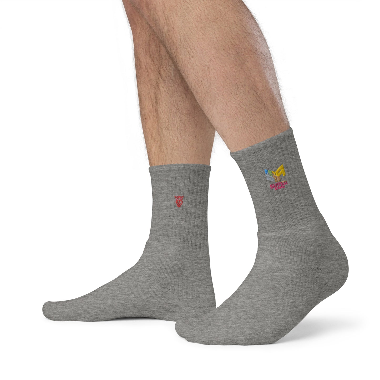 Superadonai SA Embroidered socks