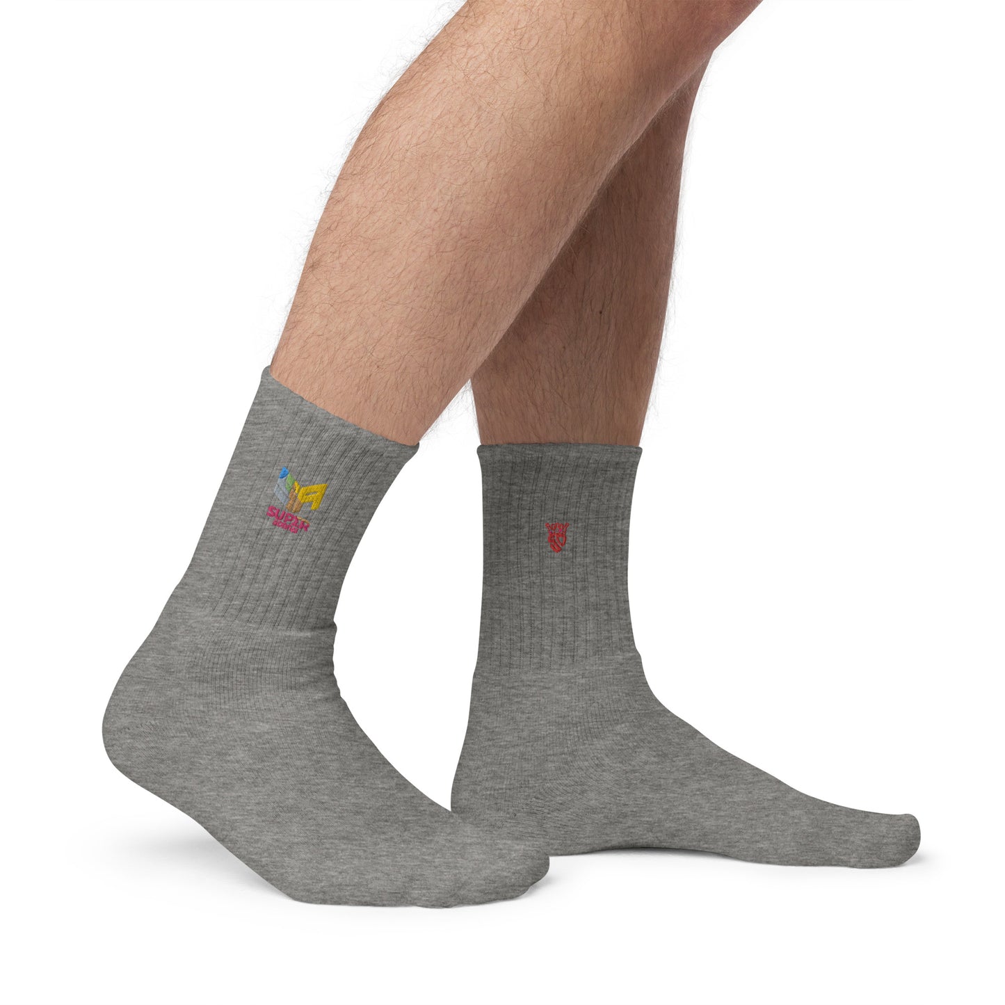Superadonai SA Embroidered socks