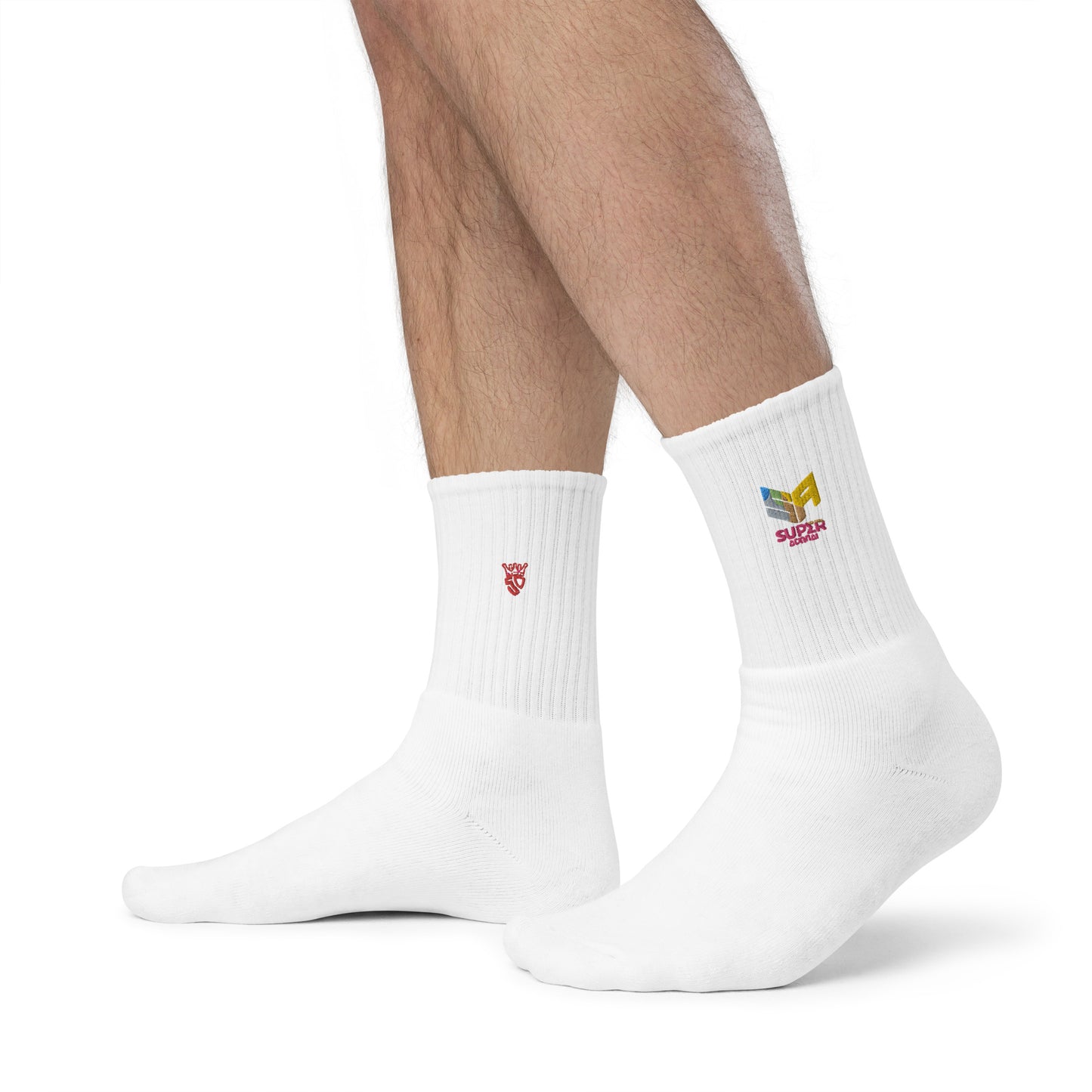 Superadonai SA Embroidered socks