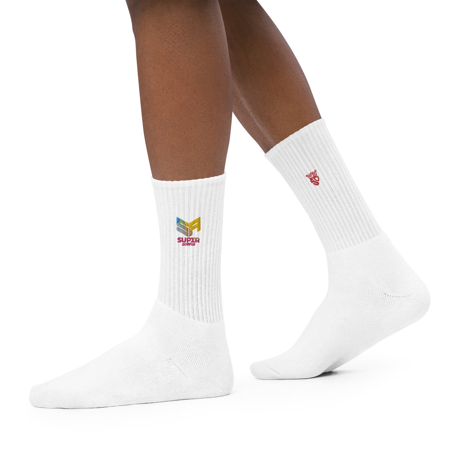Superadonai SA Embroidered socks
