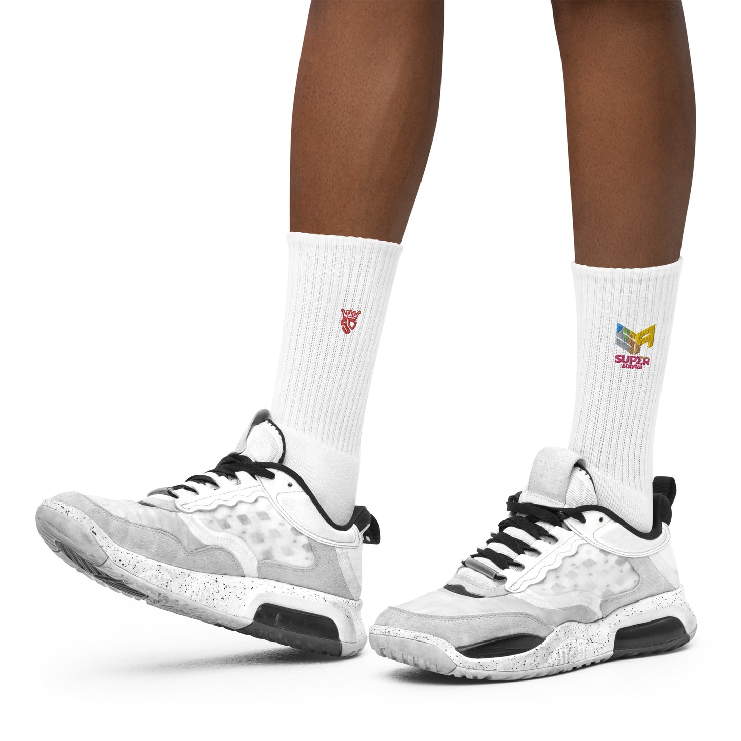 Superadonai SA Embroidered socks