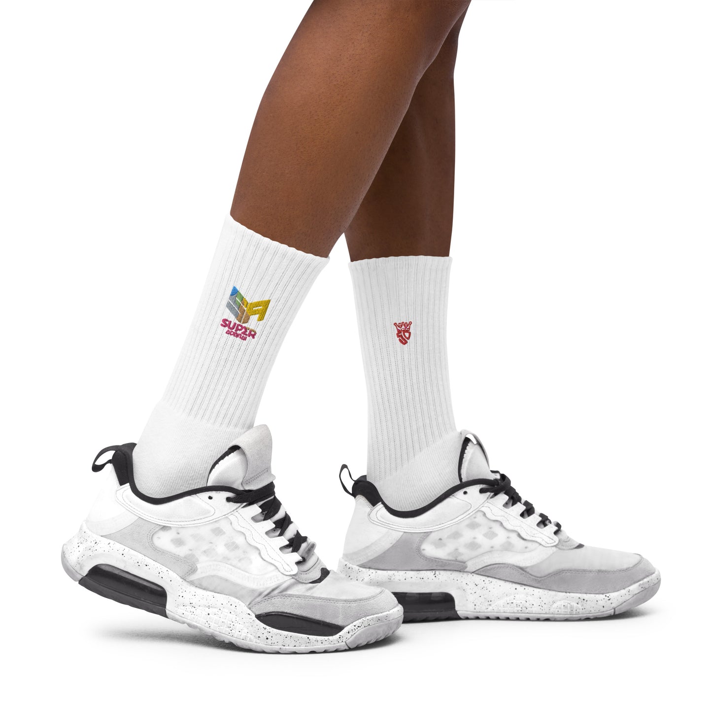 Superadonai SA Embroidered socks
