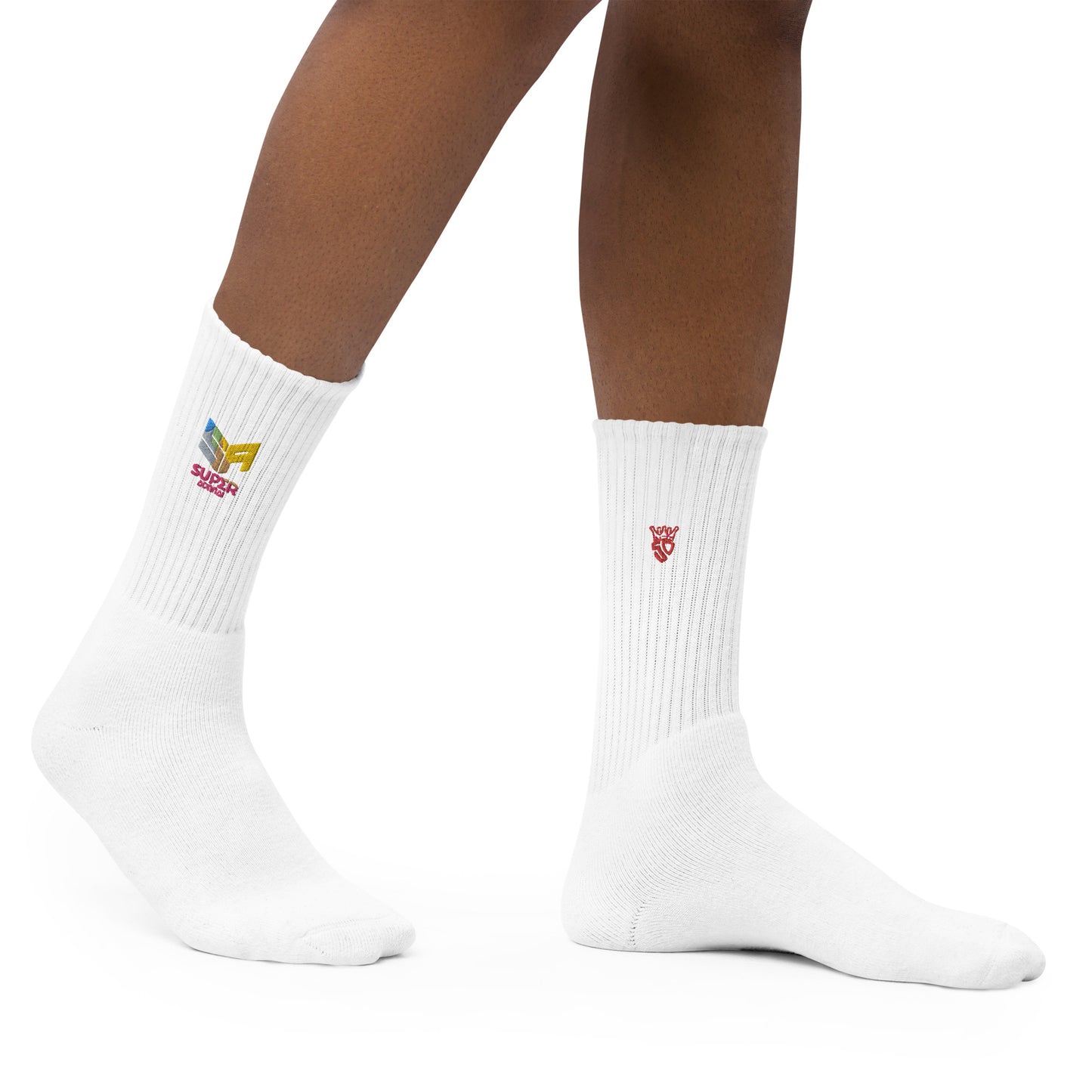 Superadonai SA Embroidered socks