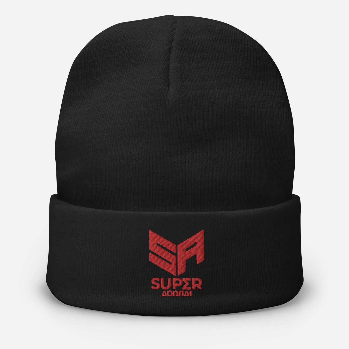 Superadonai SA Embroidered Beanie