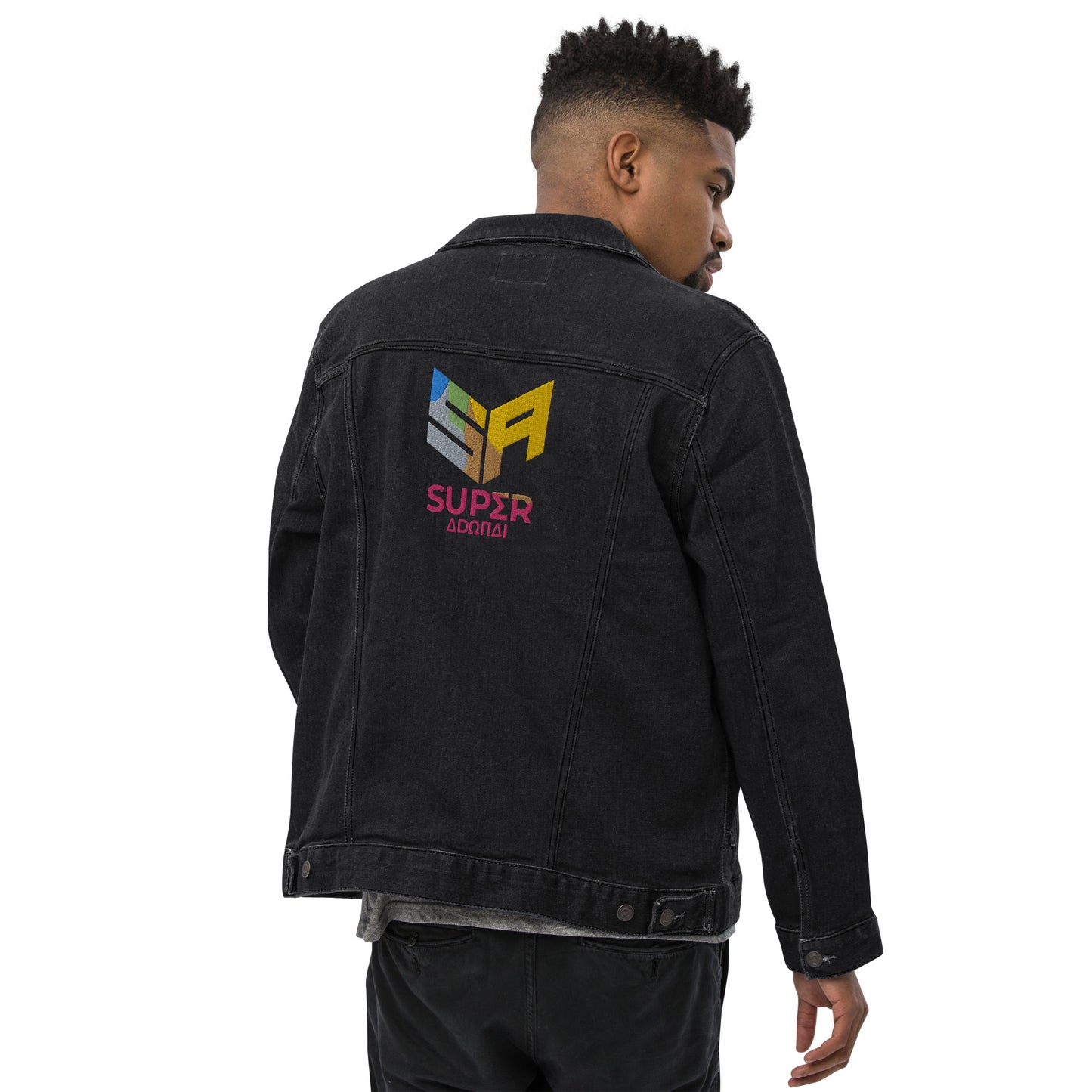 Superadonai SA Logo Unisex denim jacket