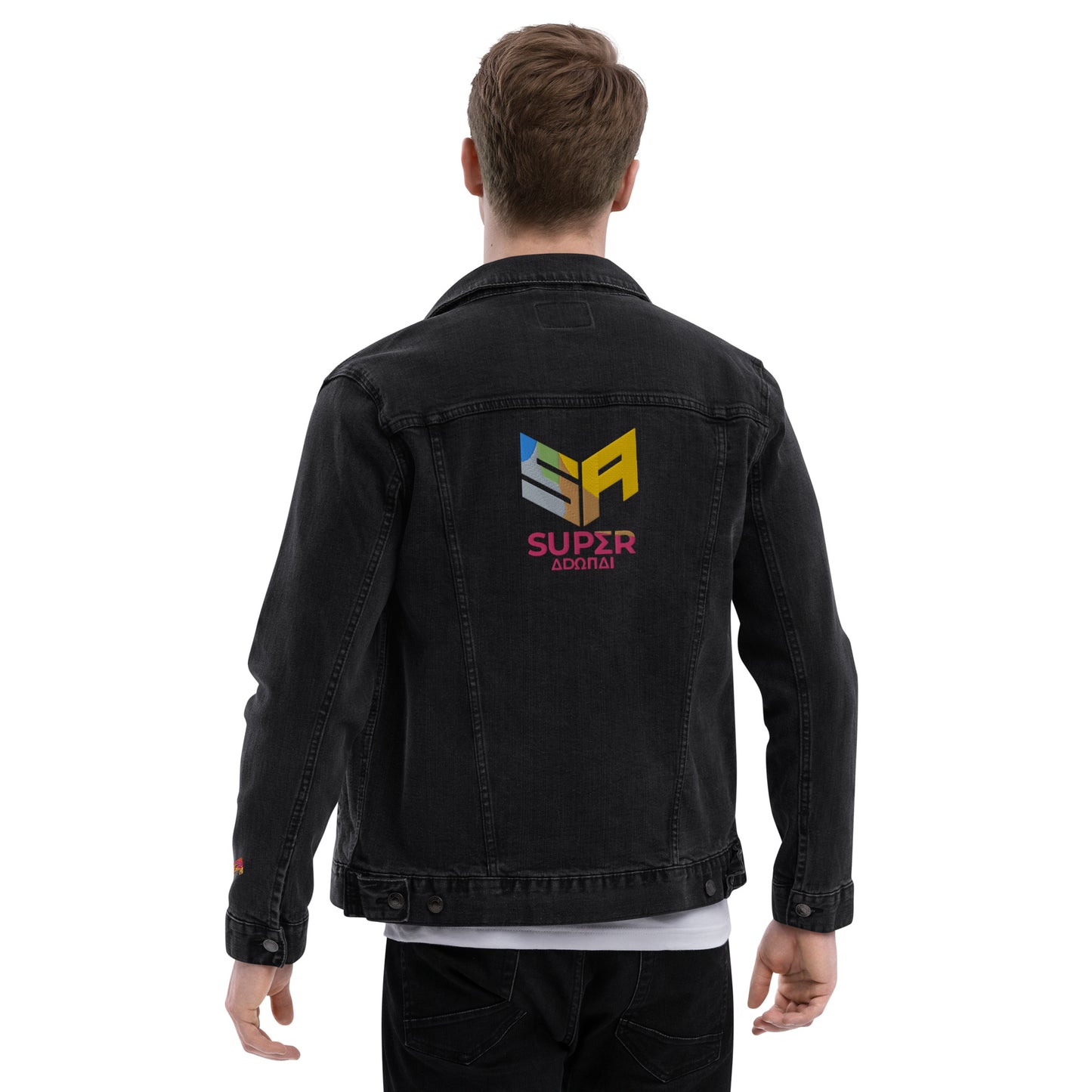 Superadonai SA Logo Unisex denim jacket