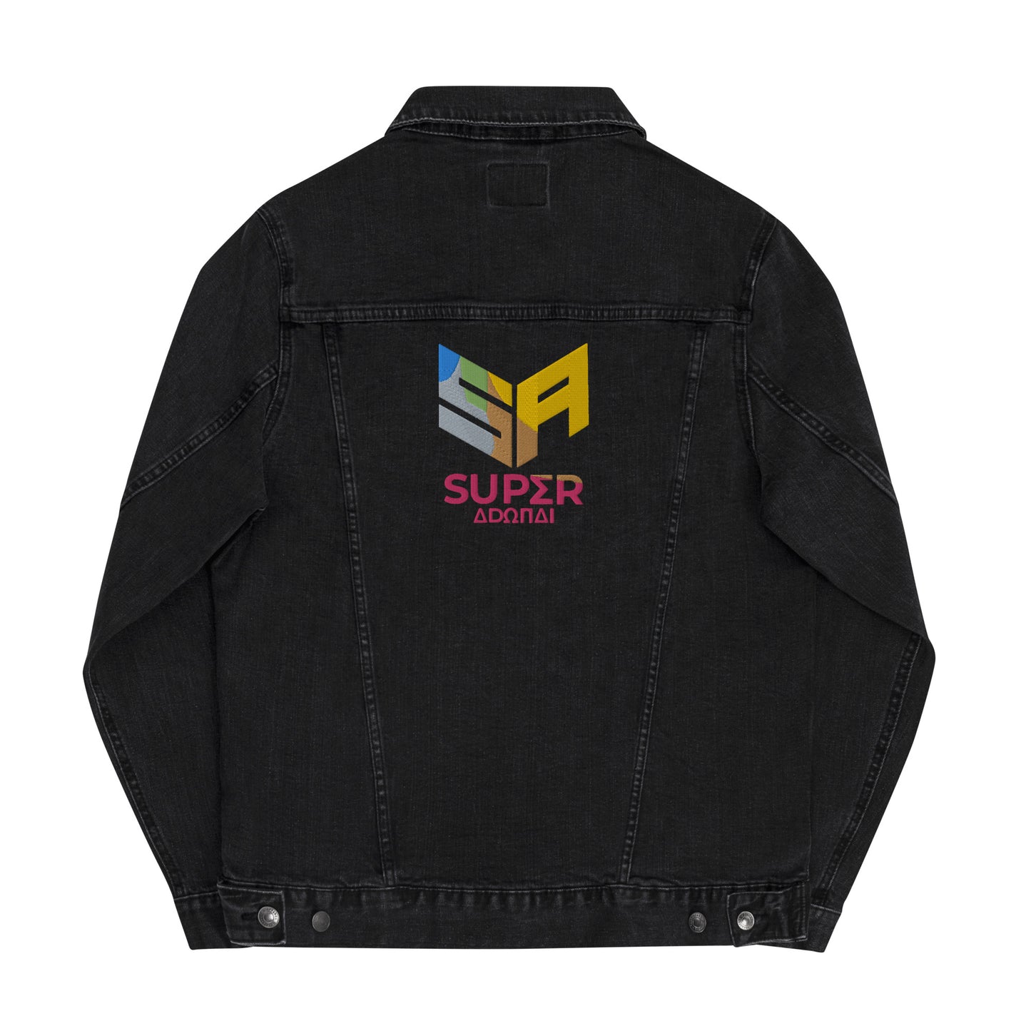 Superadonai SA Logo Unisex denim jacket