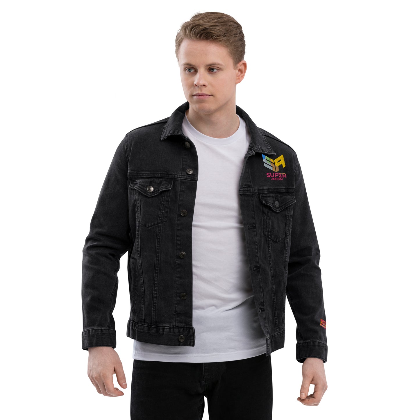 Superadonai SA Logo Unisex denim jacket