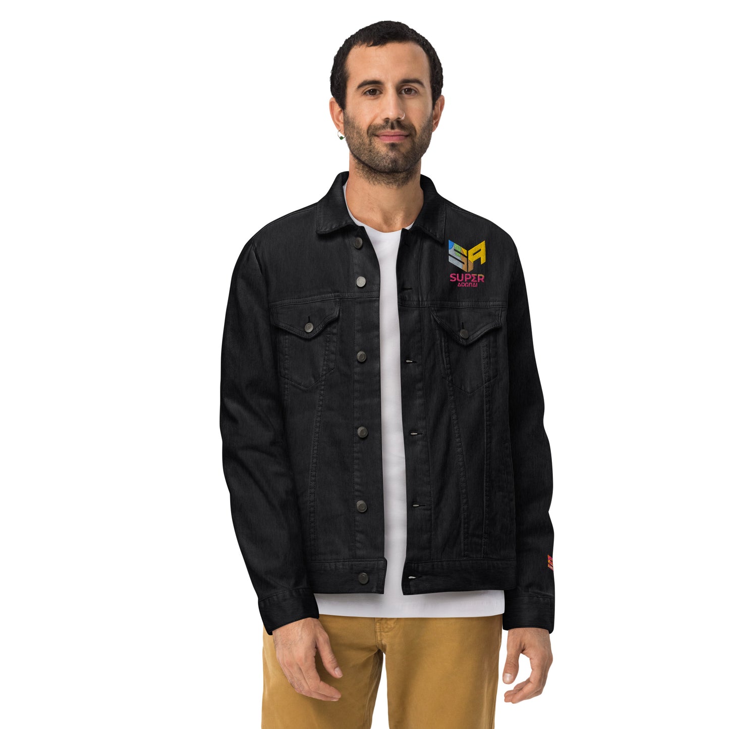 Superadonai SA Logo Unisex denim jacket