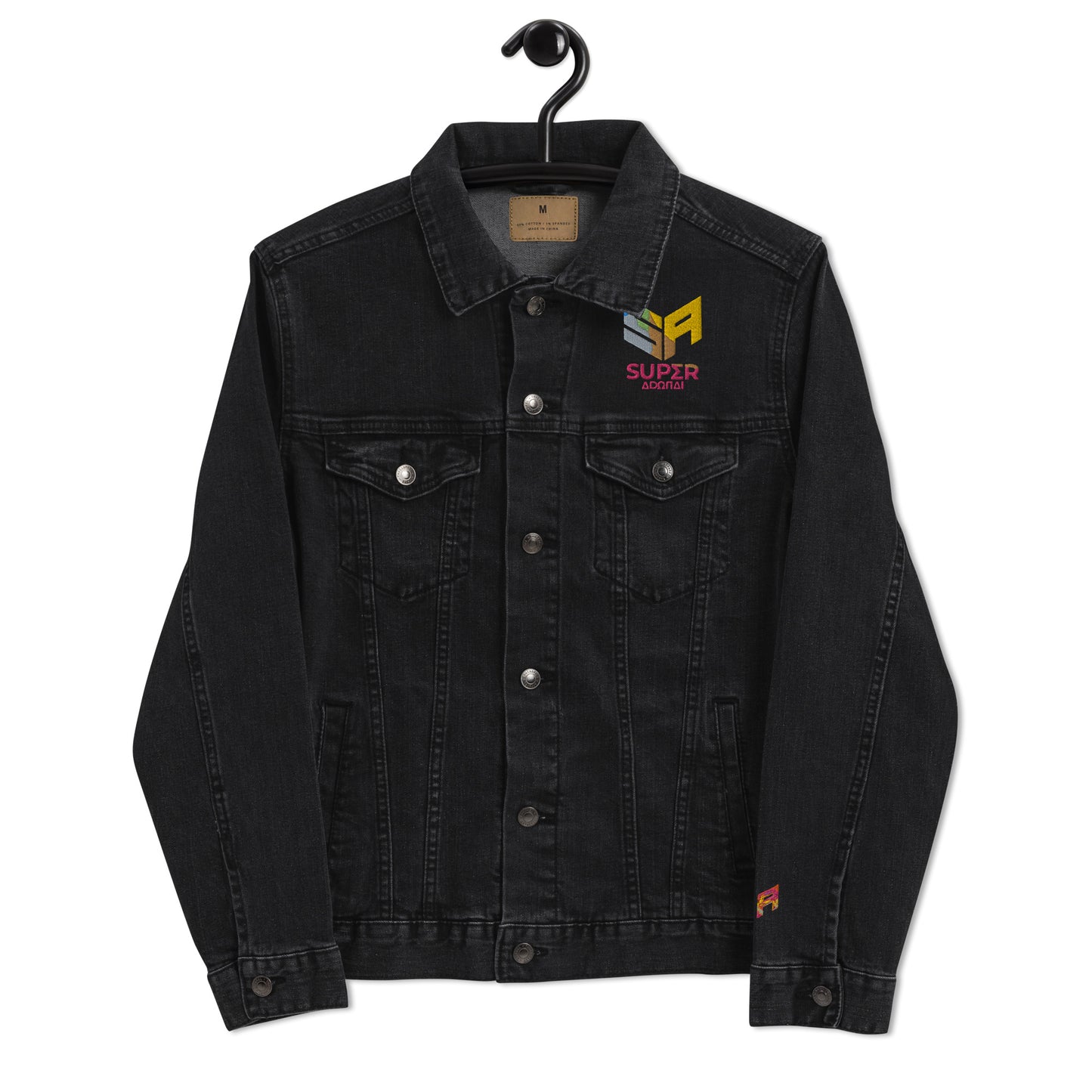 Superadonai SA Logo Unisex denim jacket