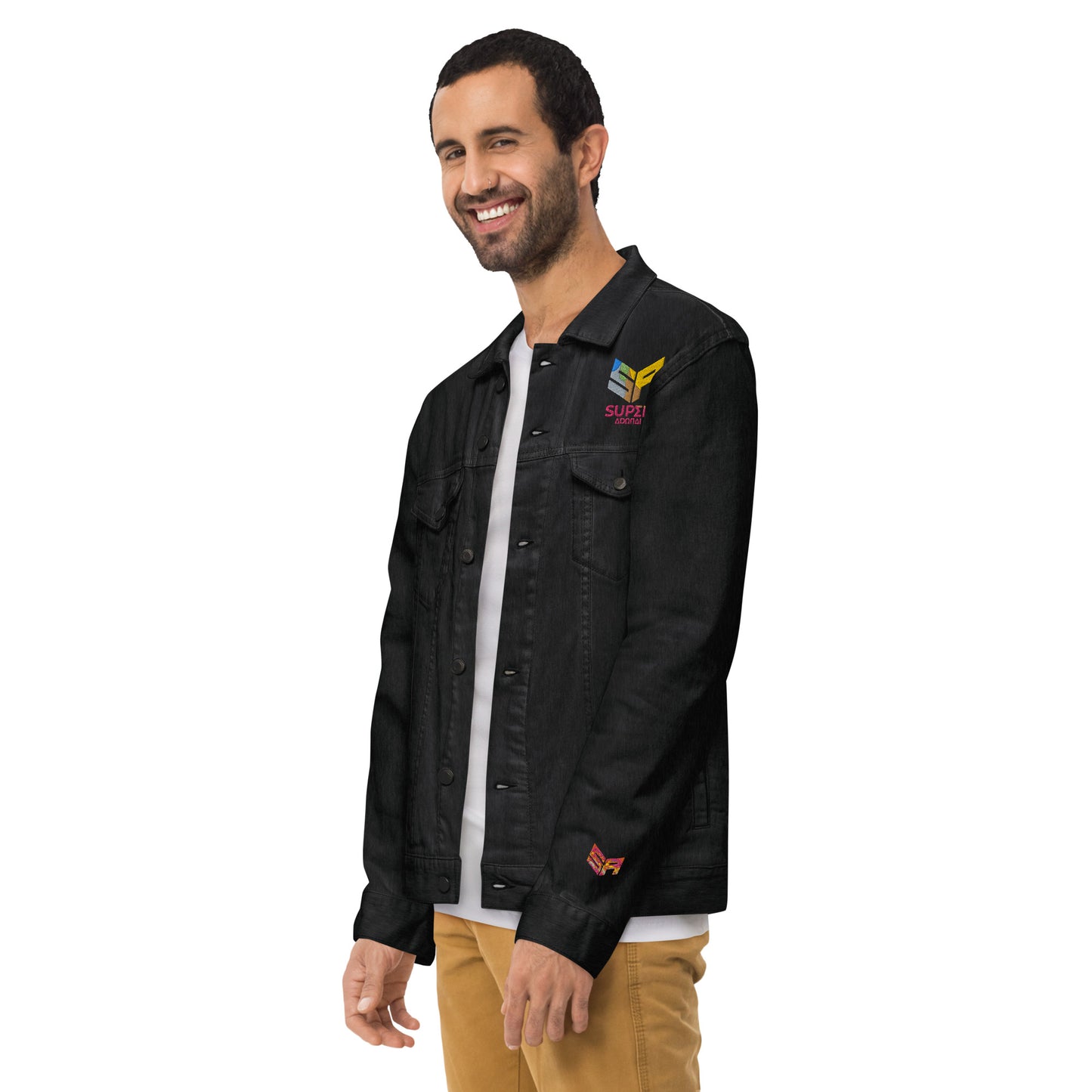 Superadonai SA Logo Unisex denim jacket