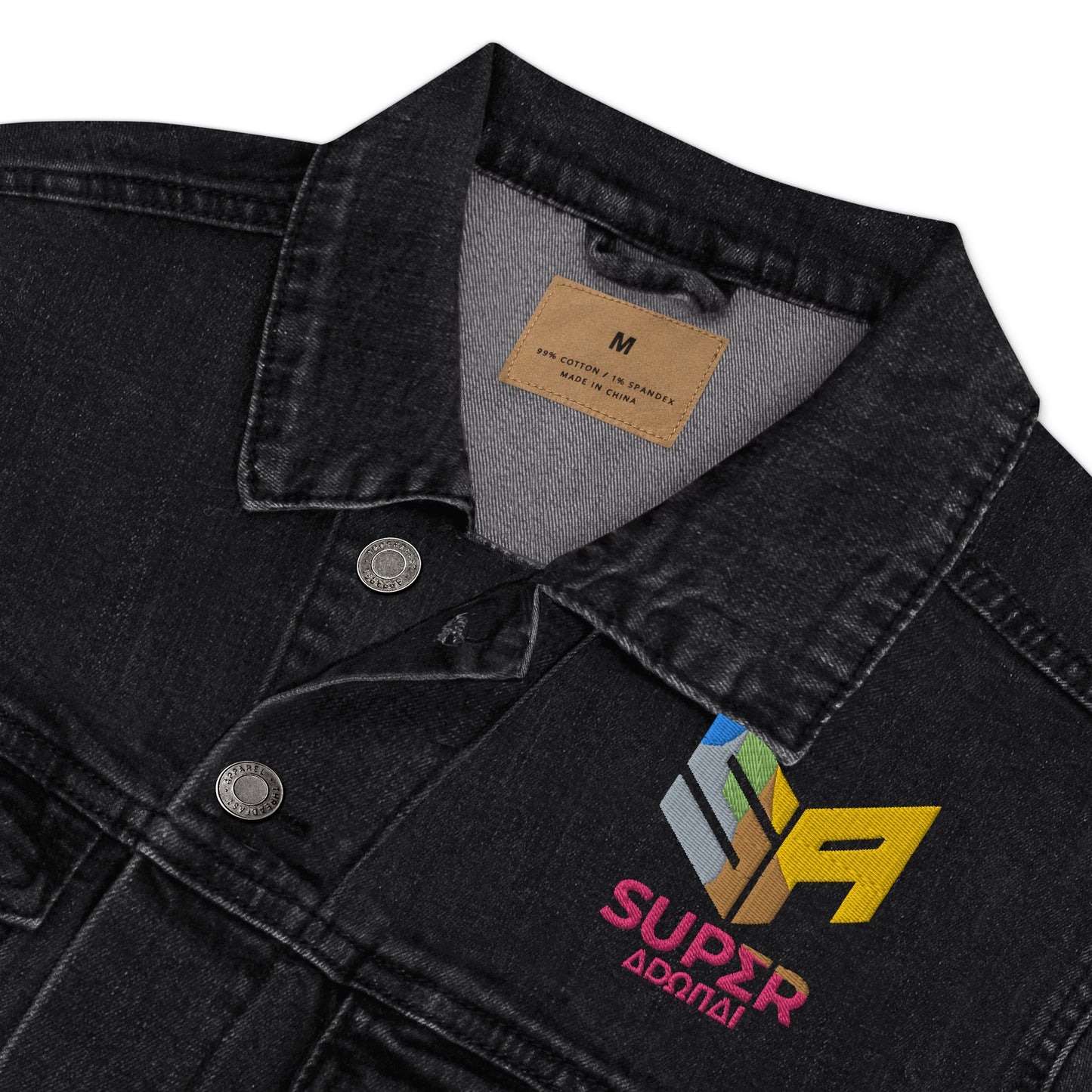 Superadonai SA Logo Unisex denim jacket