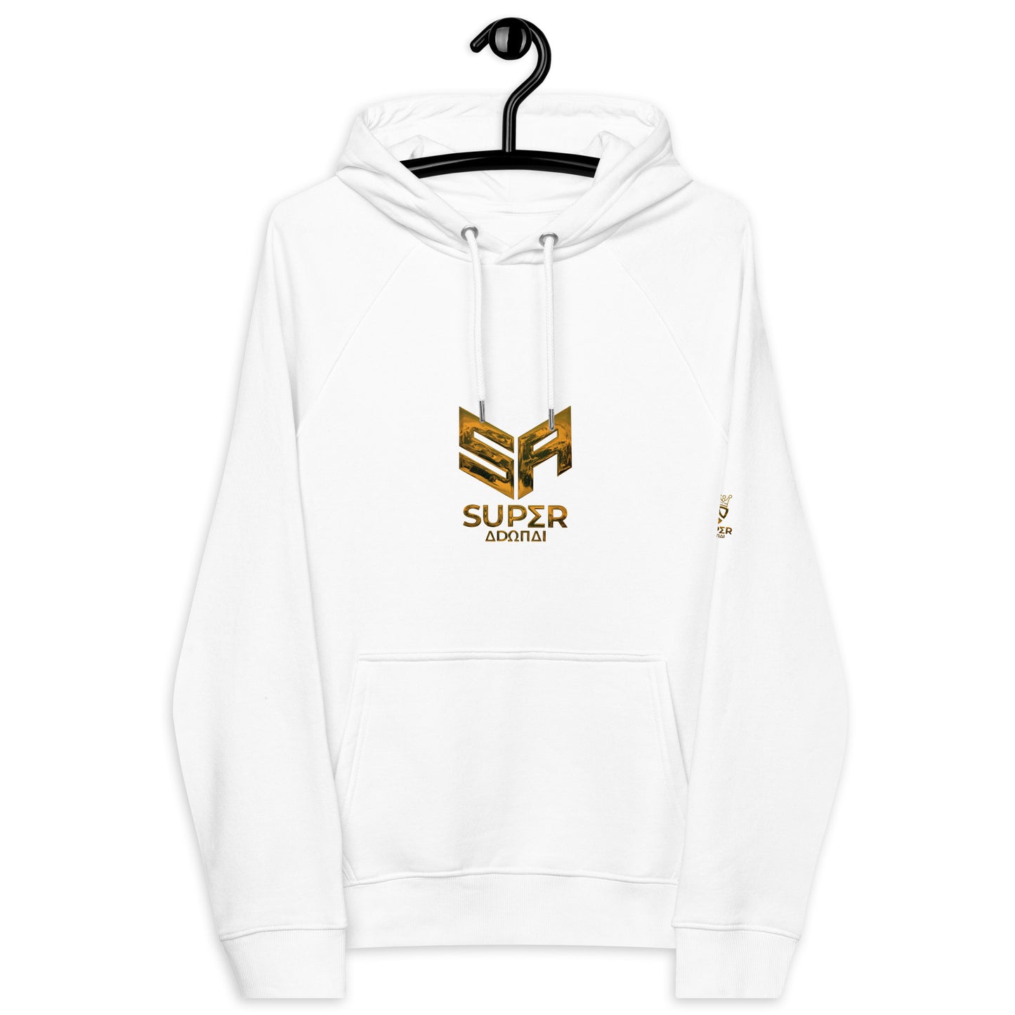 Unisex eco raglan SA hoodie
