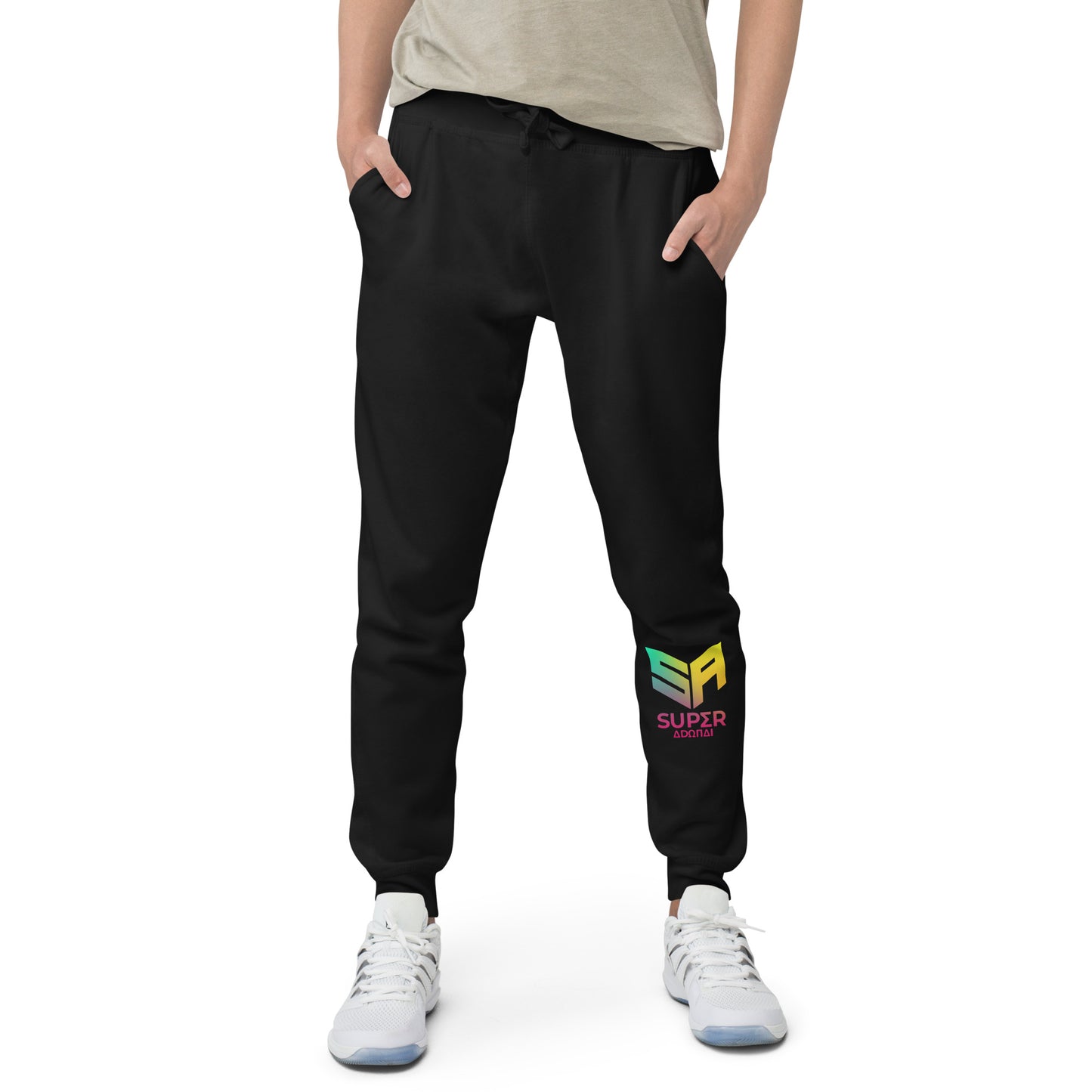 Superadonai SA Logo fleece sweatpants