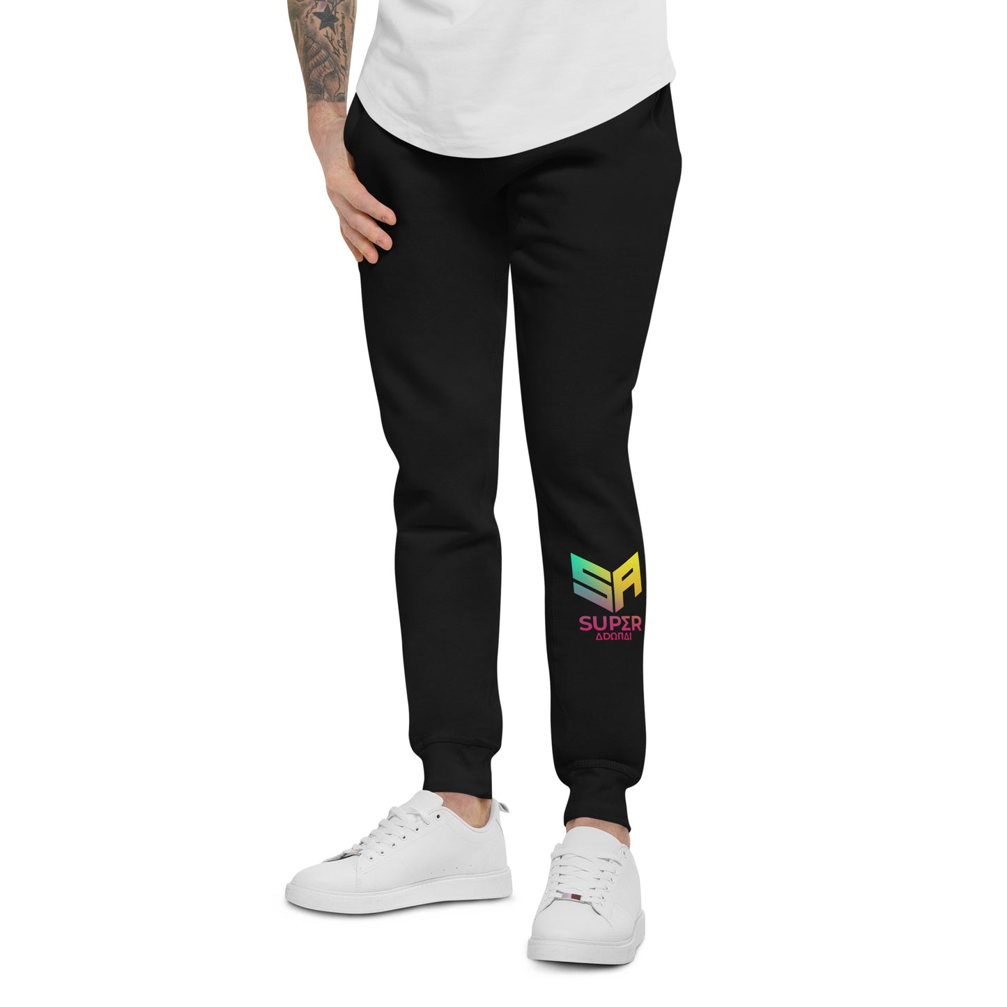Superadonai SA Logo fleece sweatpants