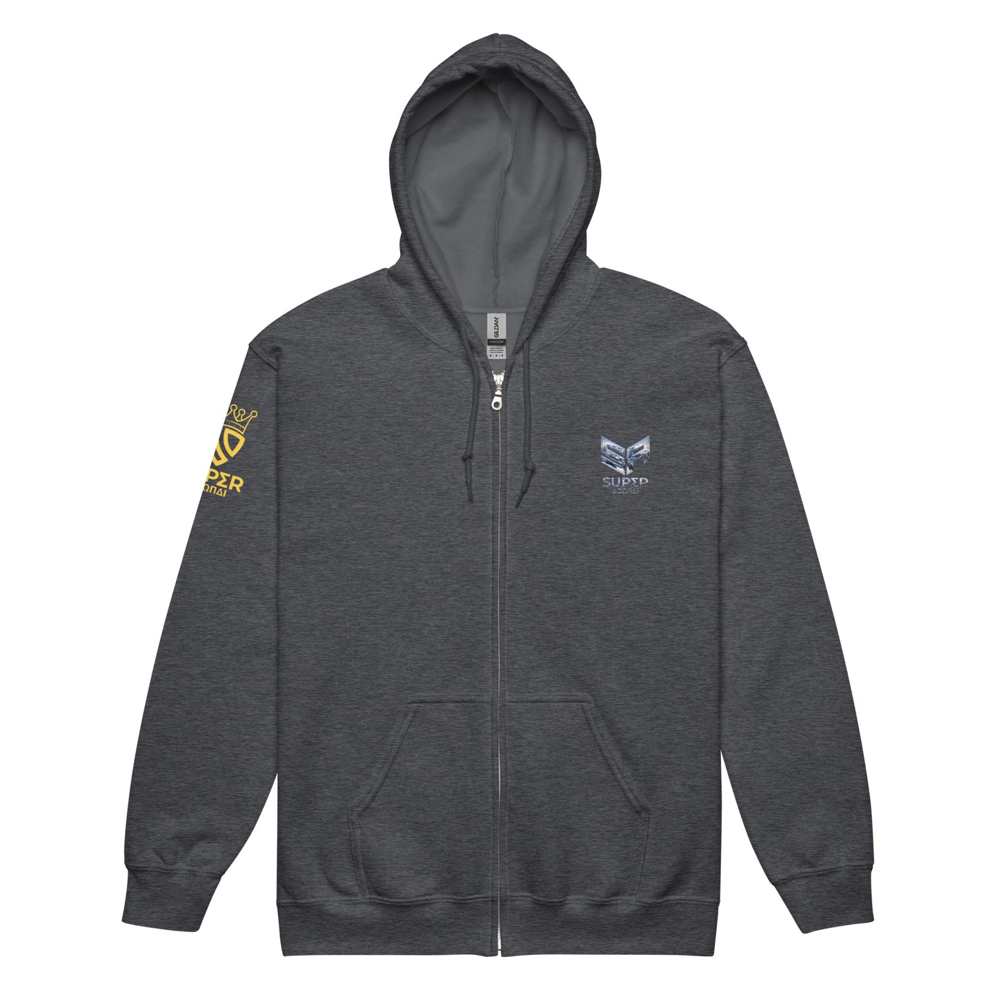 Superadonai Last Days Unisex heavy blend zip hoodie