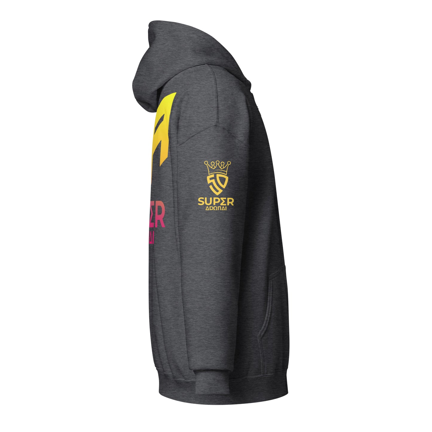Superadonai SA Logo heavy blend zip hoodie