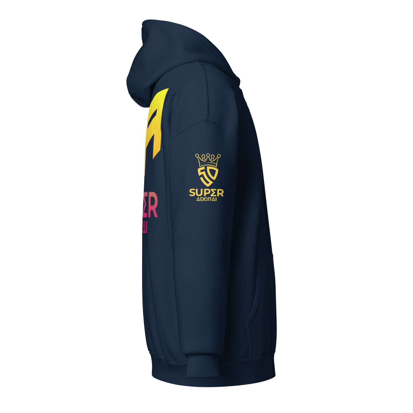 Superadonai SA Logo heavy blend zip hoodie