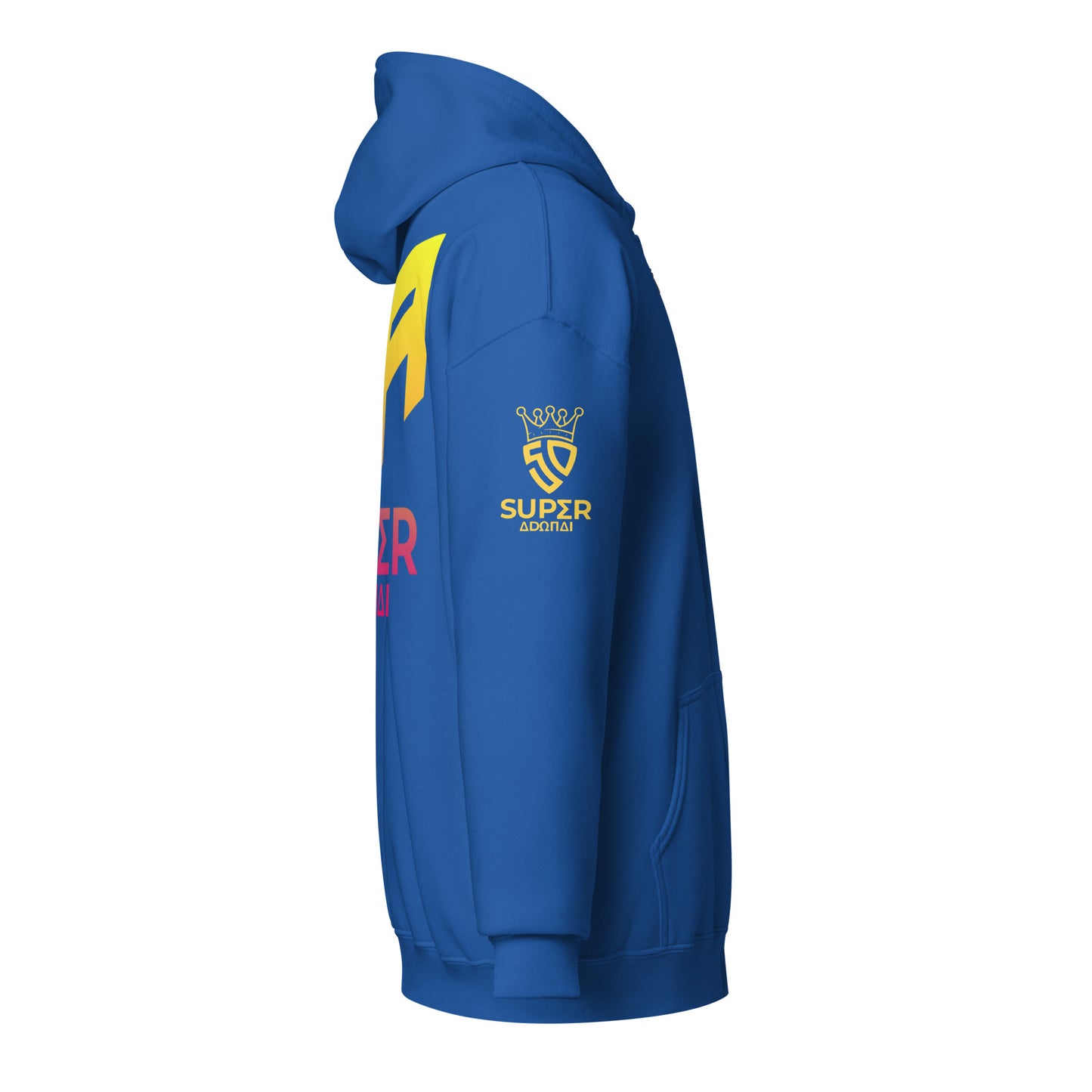 Superadonai SA Logo heavy blend zip hoodie