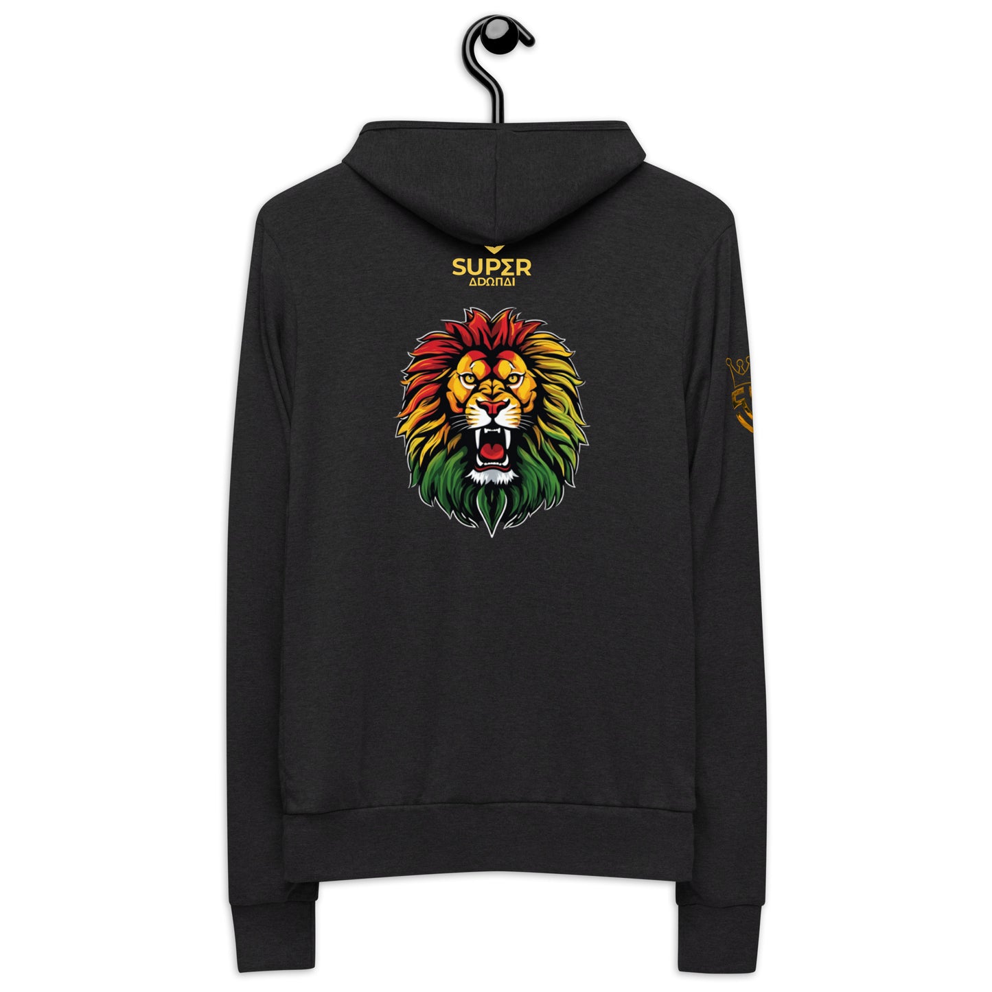 Superadonai SA Logo Unisex zip hoodie