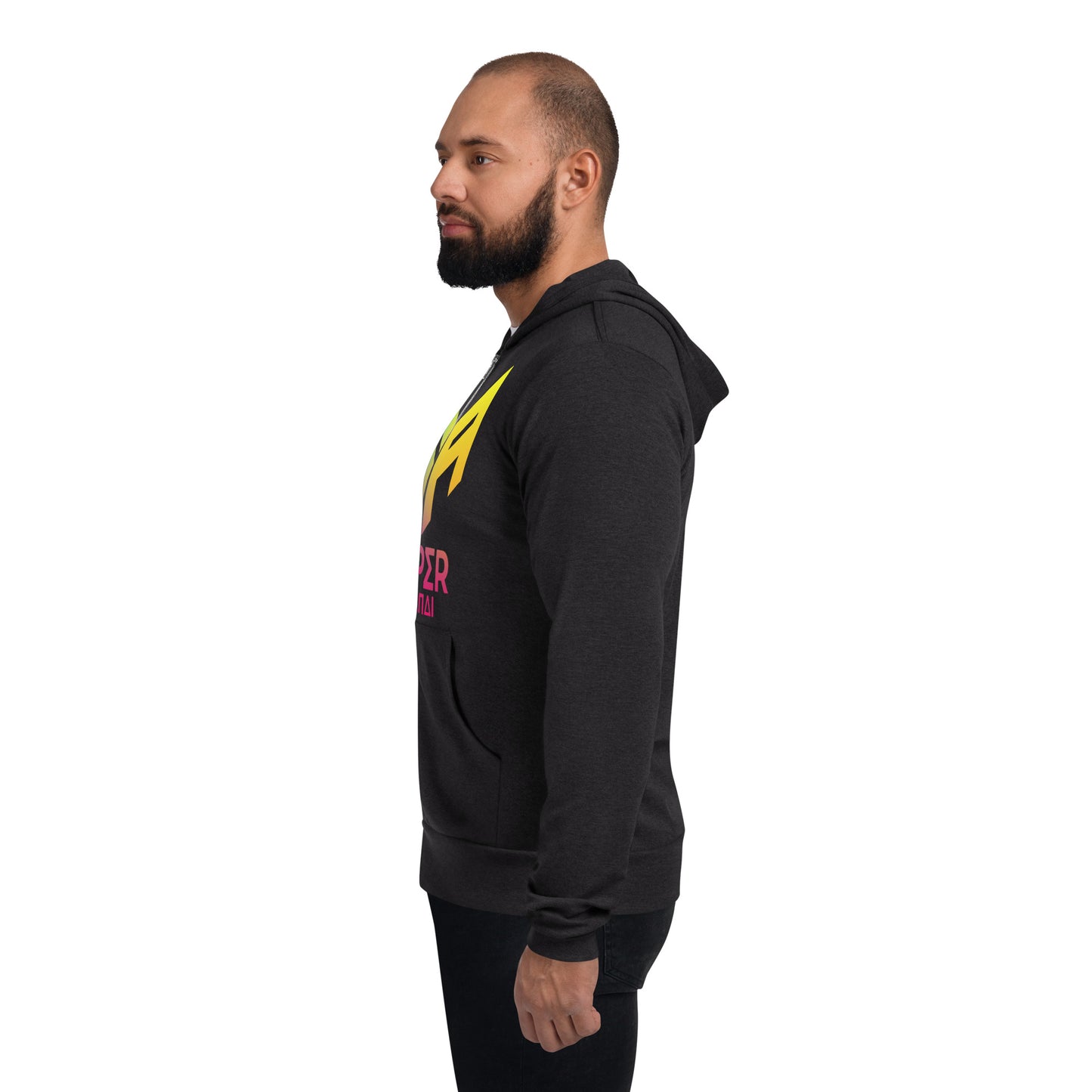 Superadonai SA Logo Unisex zip hoodie