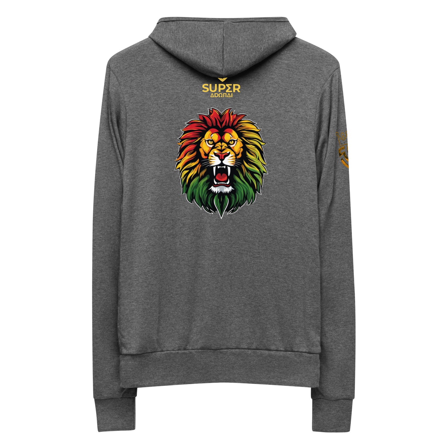 Superadonai SA Logo Unisex zip hoodie