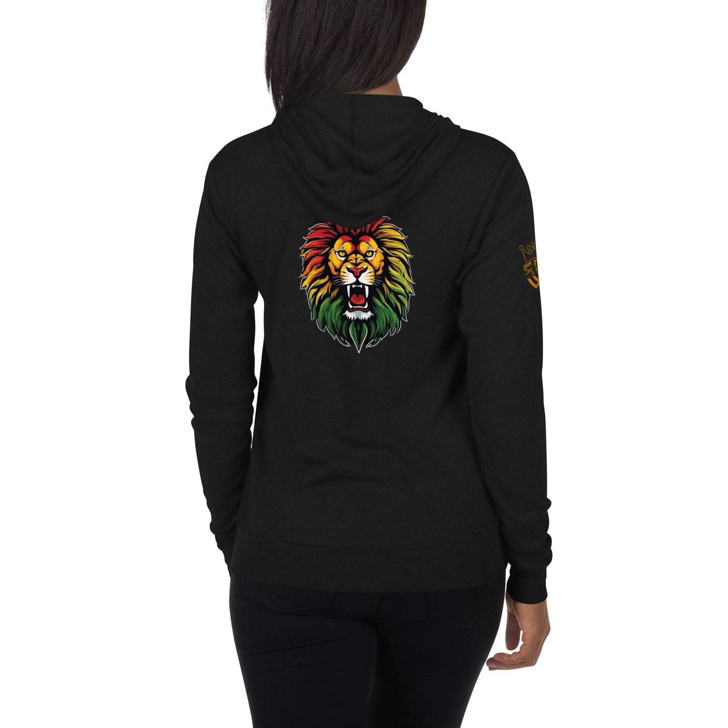 Superadonai SA Logo Unisex zip hoodie