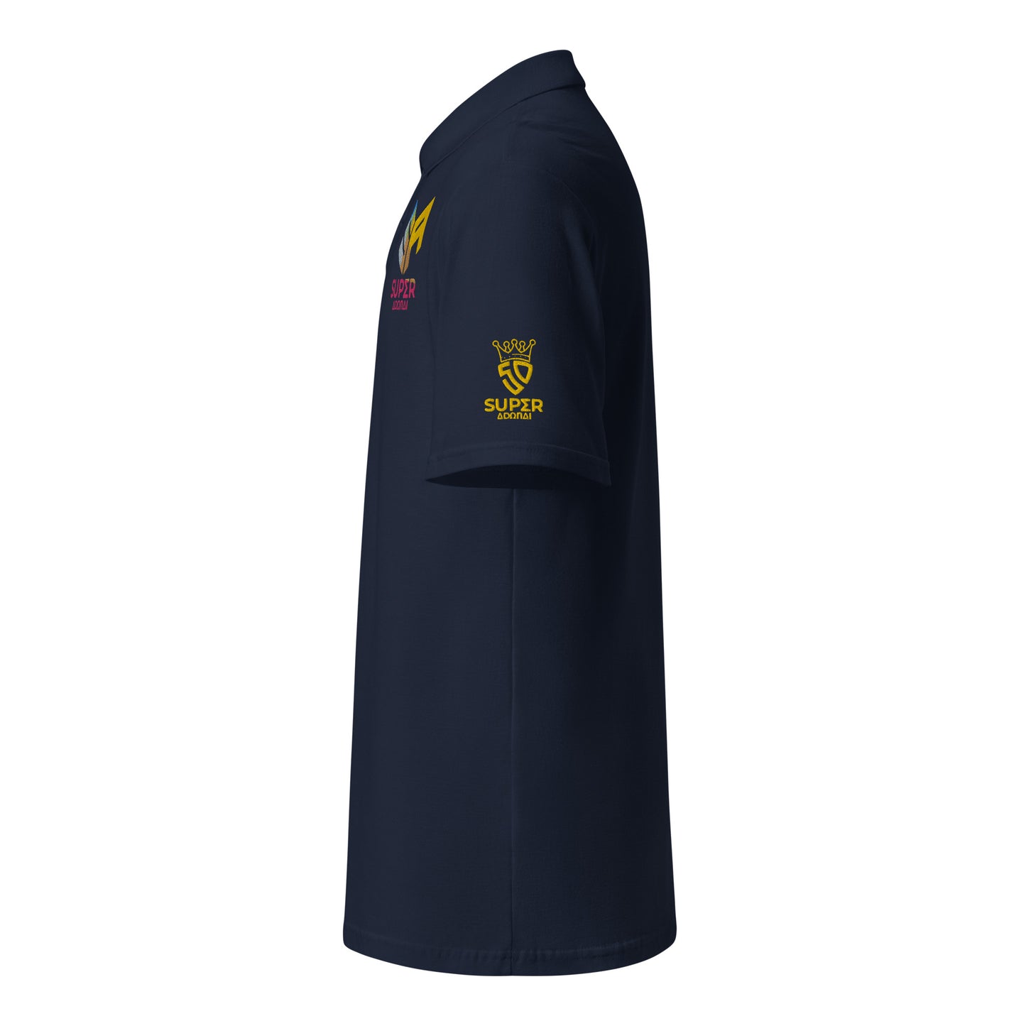 Superadonai SA Logo unisex pique polo shirt