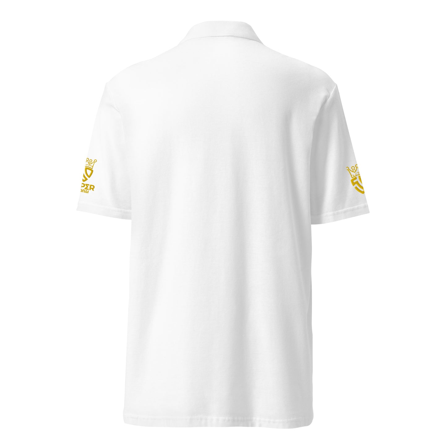 Superadonai SA Logo unisex pique polo shirt