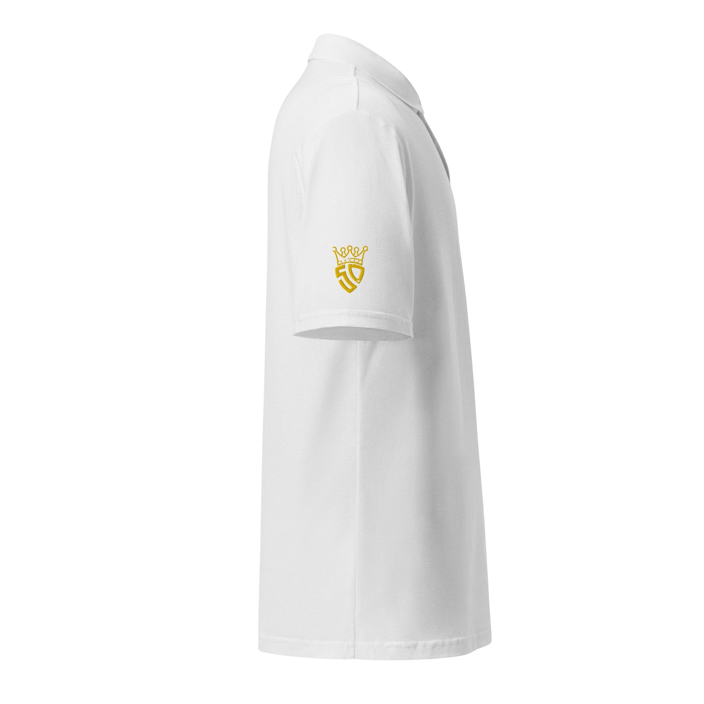 Superadonai SA Logo unisex pique polo shirt