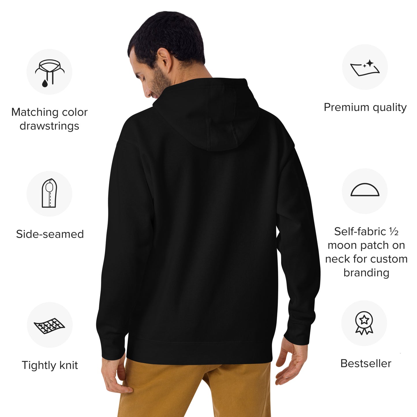 Superadonai SA Logo Unisex Hoodie